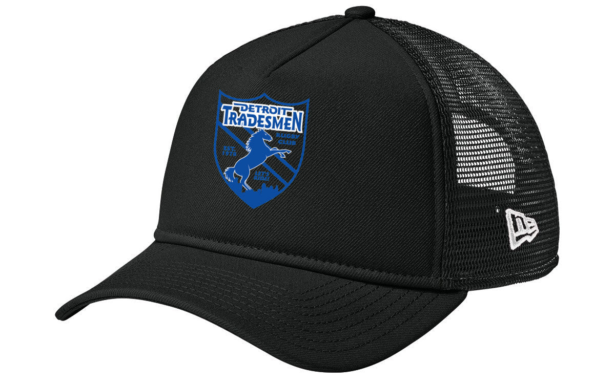 New Era A-Frame Snapback Mesh Back Cap