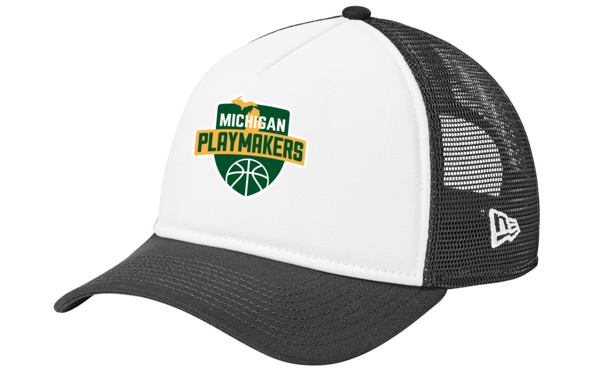 New Era A-Frame Snapback Mesh Back Cap