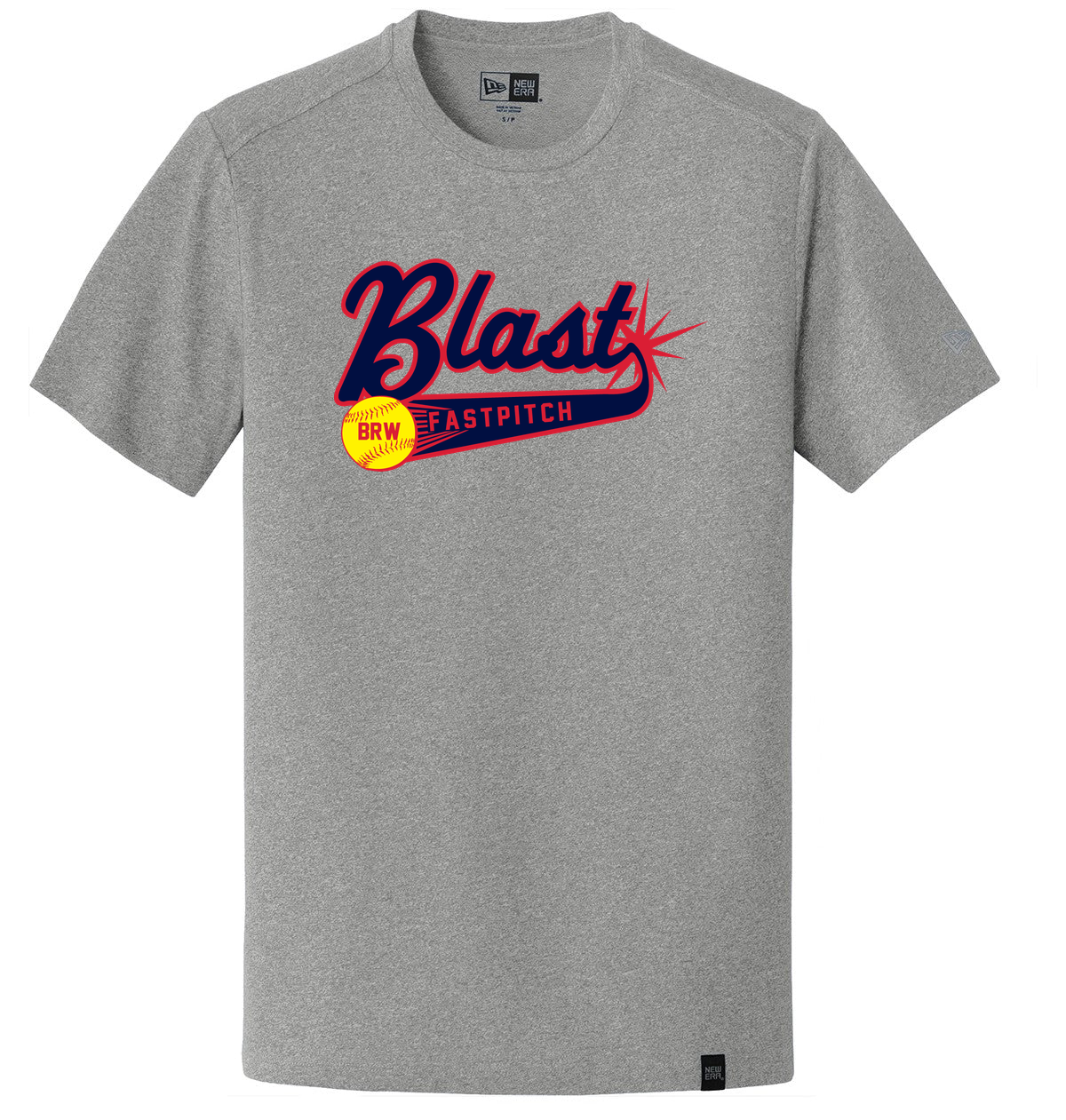 New Era Heritage Blend Crew Tee