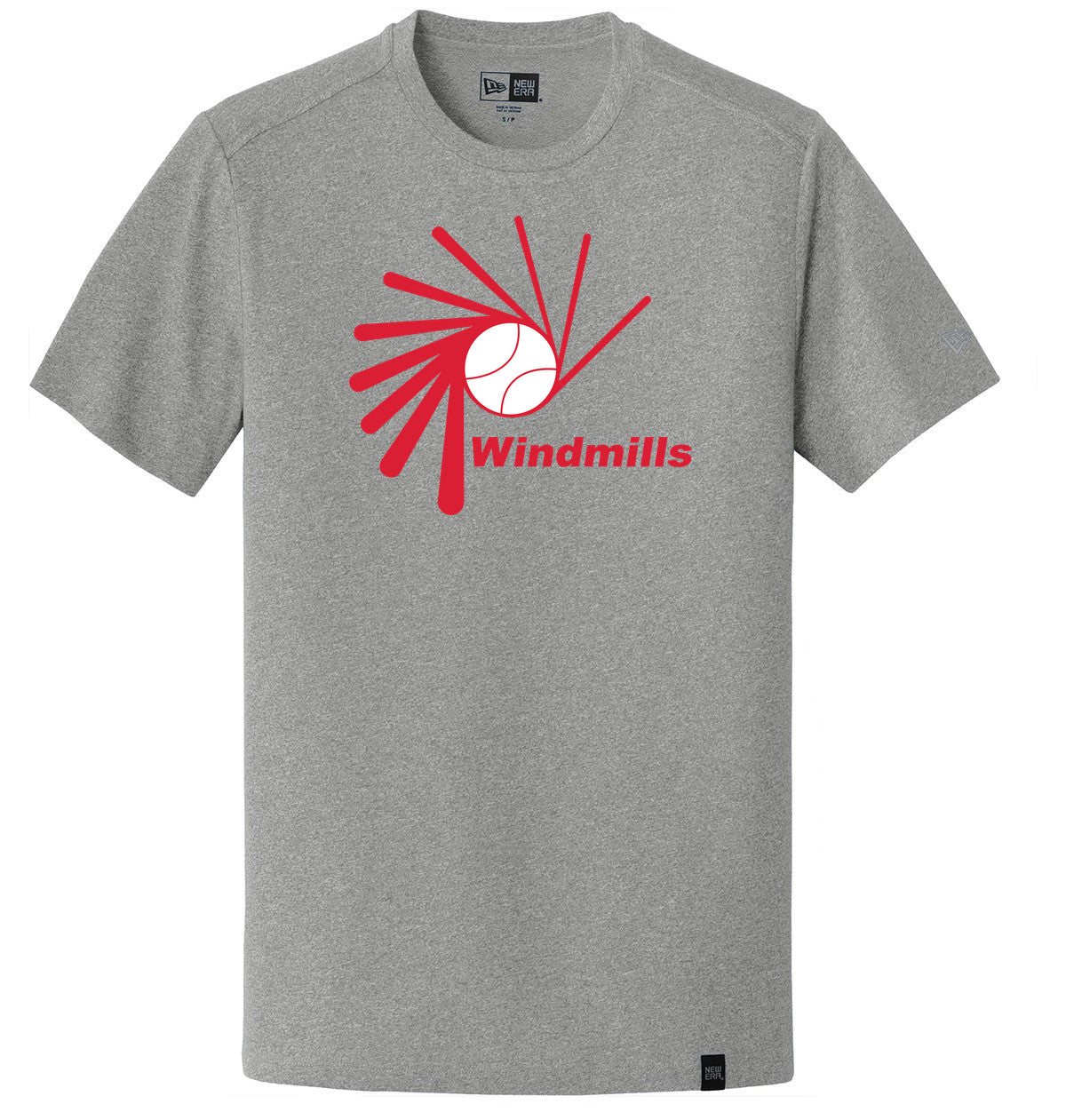 New Era Heritage Blend Crew Tee