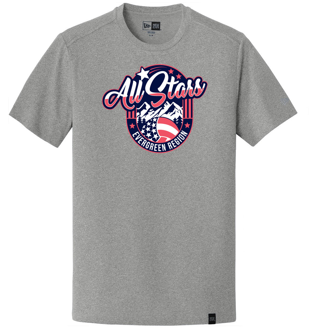 New Era Heritage Blend Crew Tee