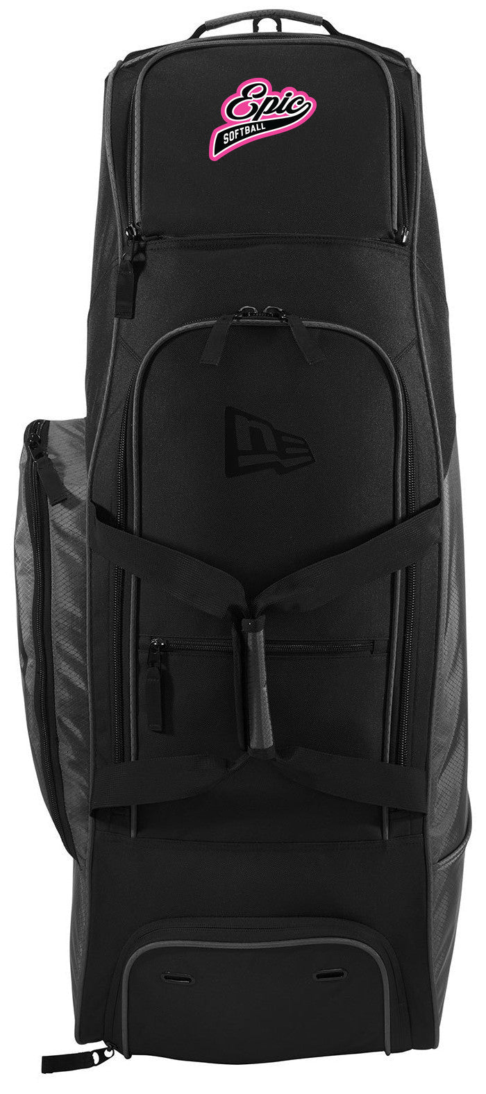 New Era Shutout Wheeled Bat Bag