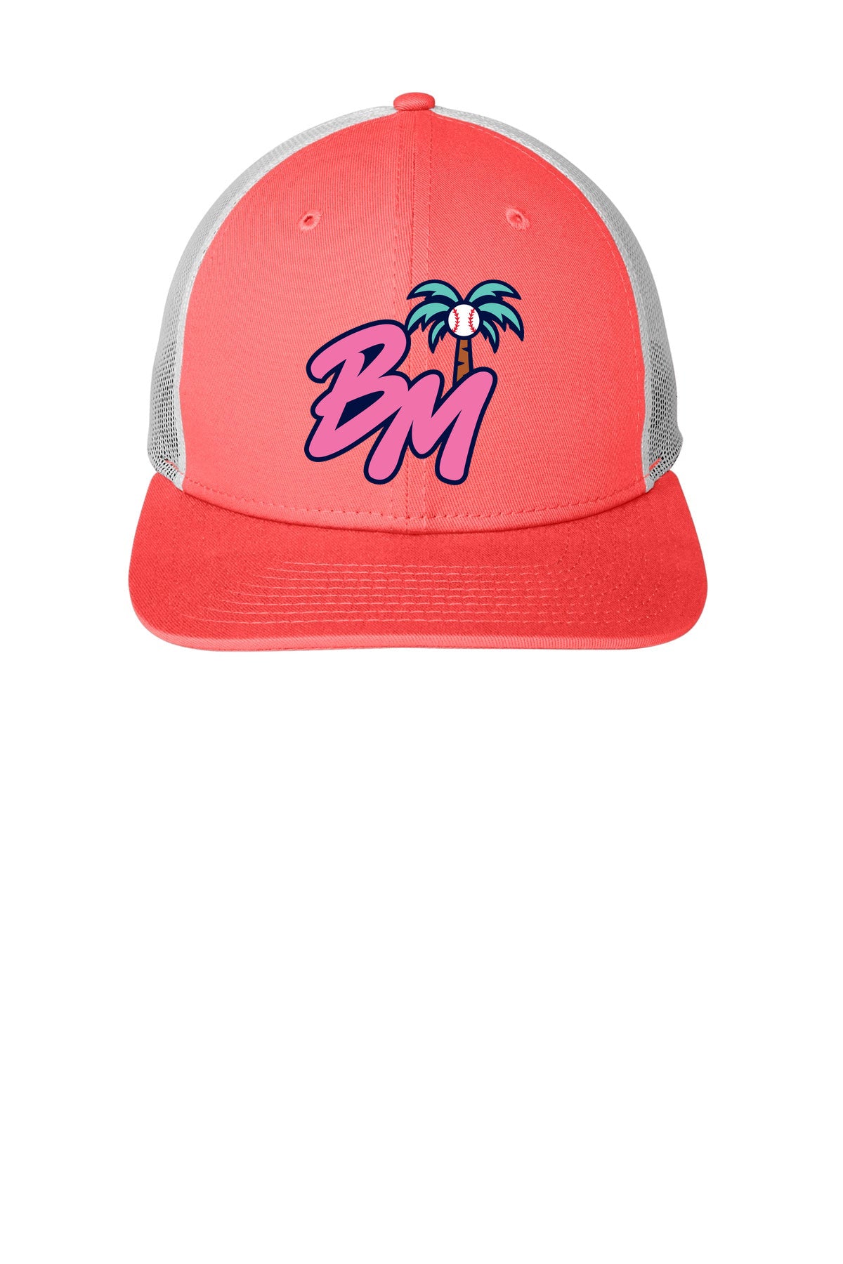 New Era Snapback Low Profile Trucker Cap