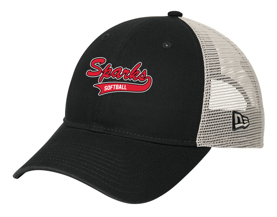 New Era Unstructured Mesh Snapback Hat