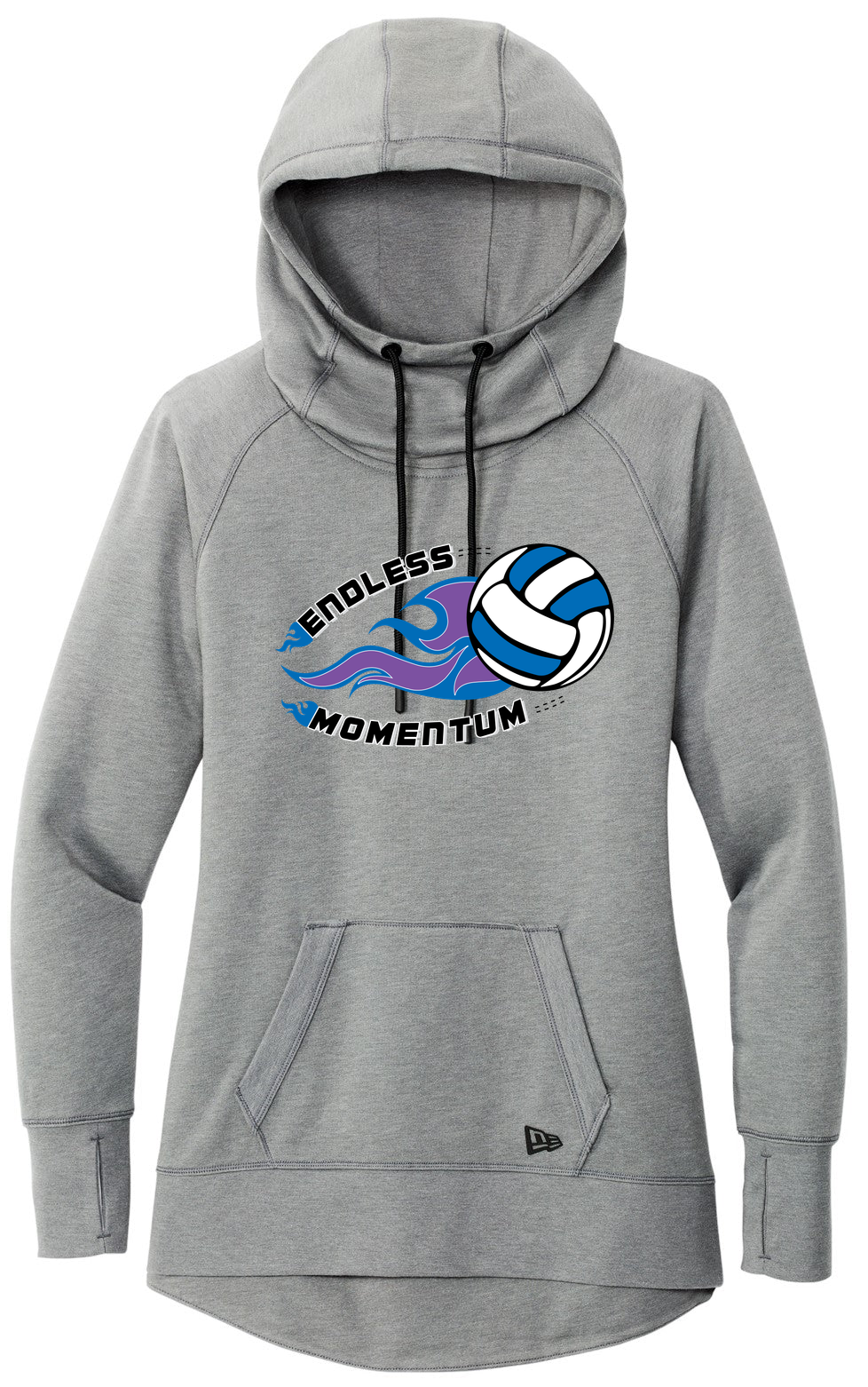 New Era Women's Tri-Blend Fleece Hoodie