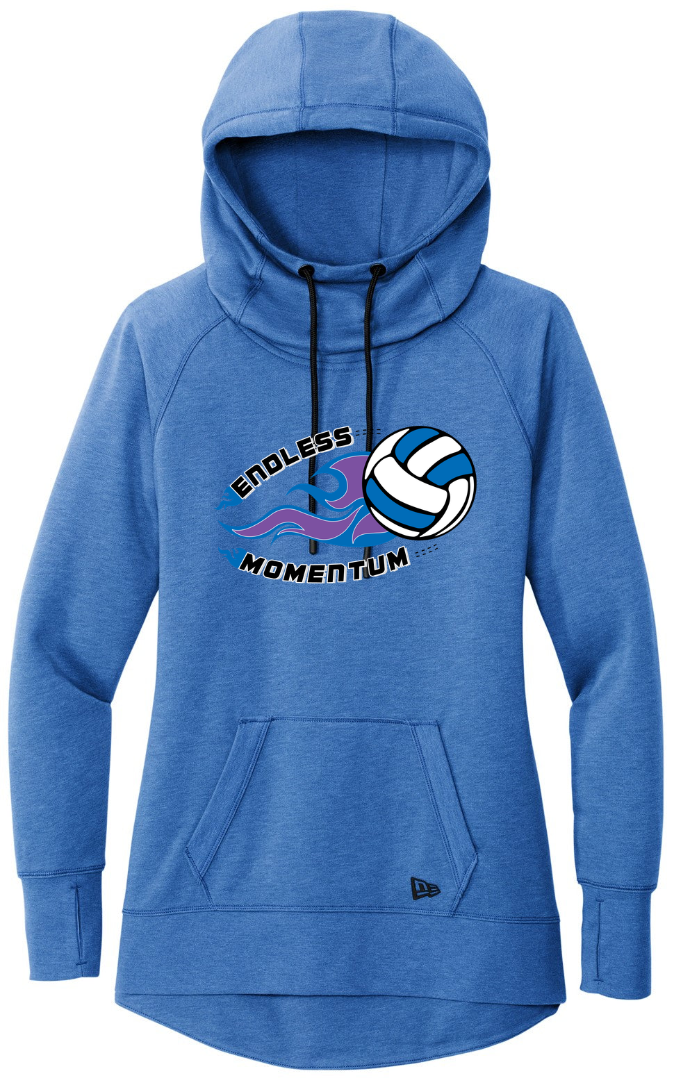 New Era Women's Tri-Blend Fleece Hoodie