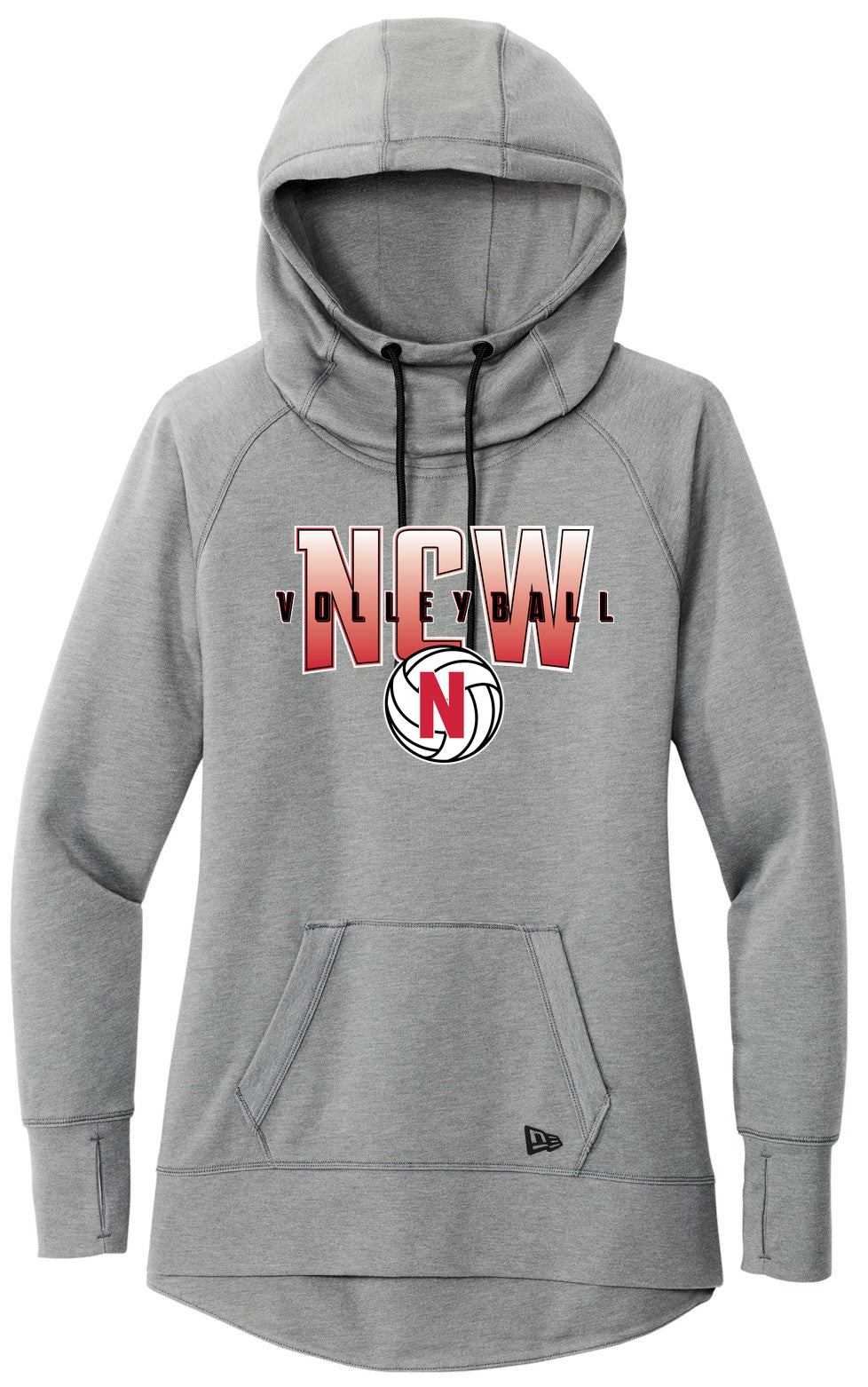 New Era Women's Tri-Blend Fleece Hoodie