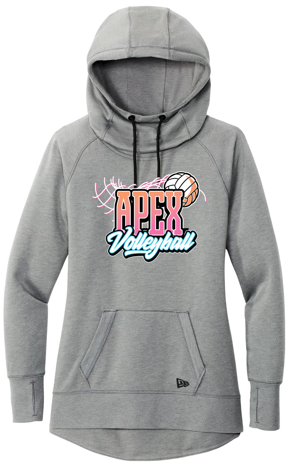 New Era Women's Tri-Blend Fleece Hoodie