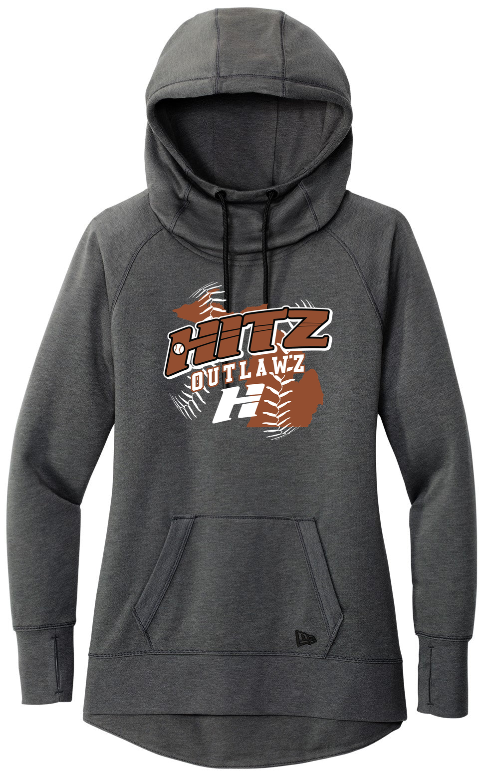 New Era Women's Tri-Blend Fleece Hoodie