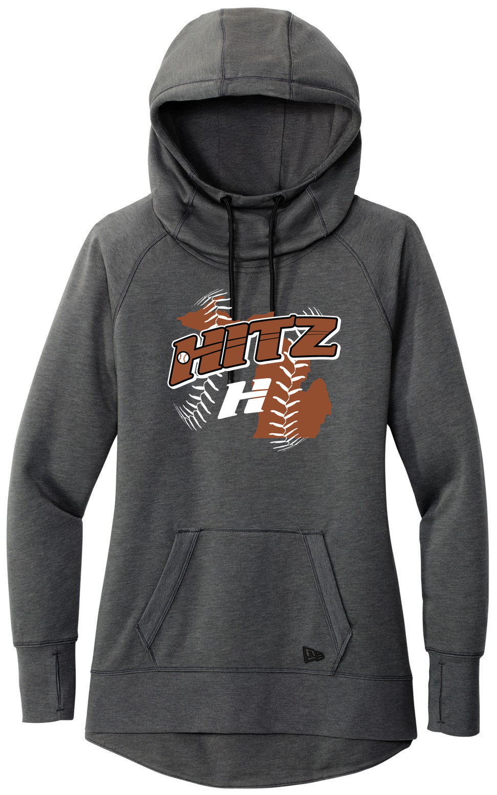 New Era Women's Tri-Blend Fleece Hoodie