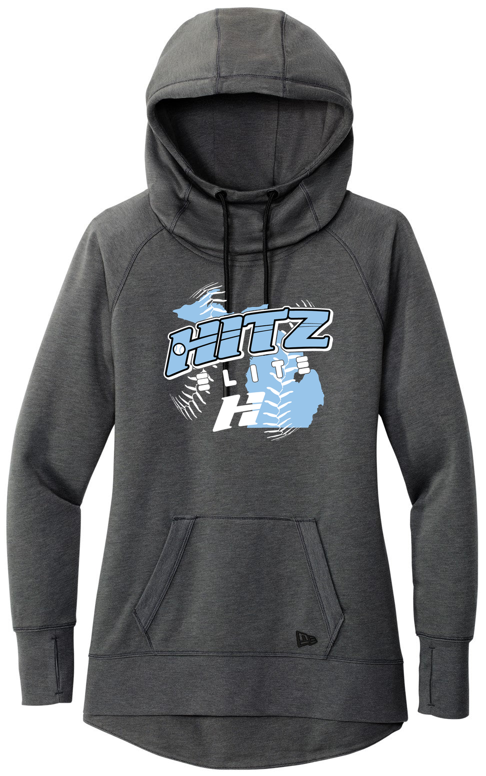 New Era Women's Tri-Blend Fleece Hoodie