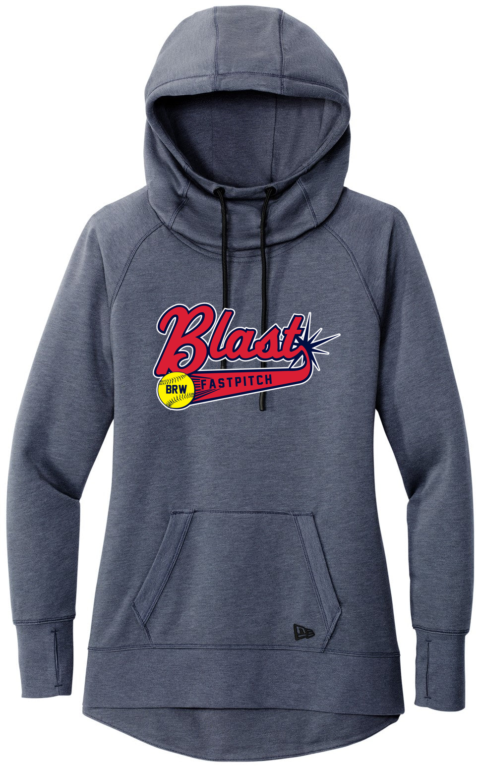 New Era Women's Tri-Blend Fleece Hoodie