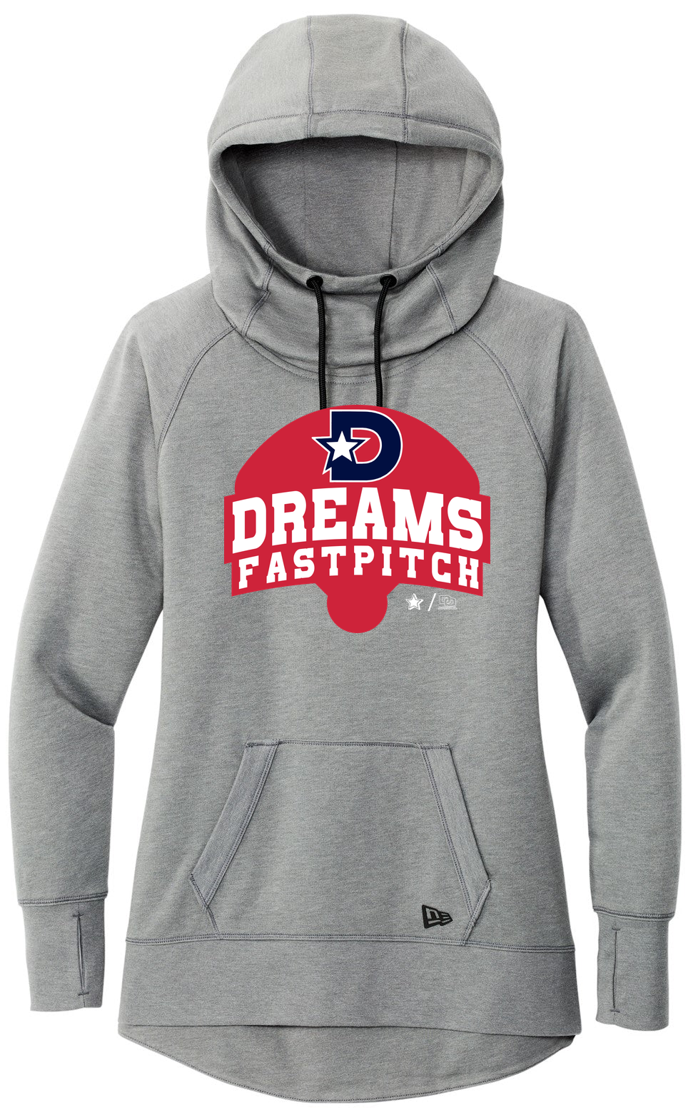New Era Women's Tri-Blend Fleece Hoodie