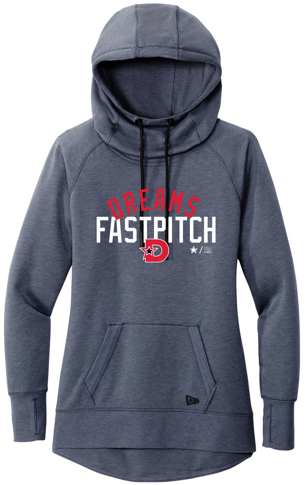 New Era Women's Tri-Blend Fleece Hoodie