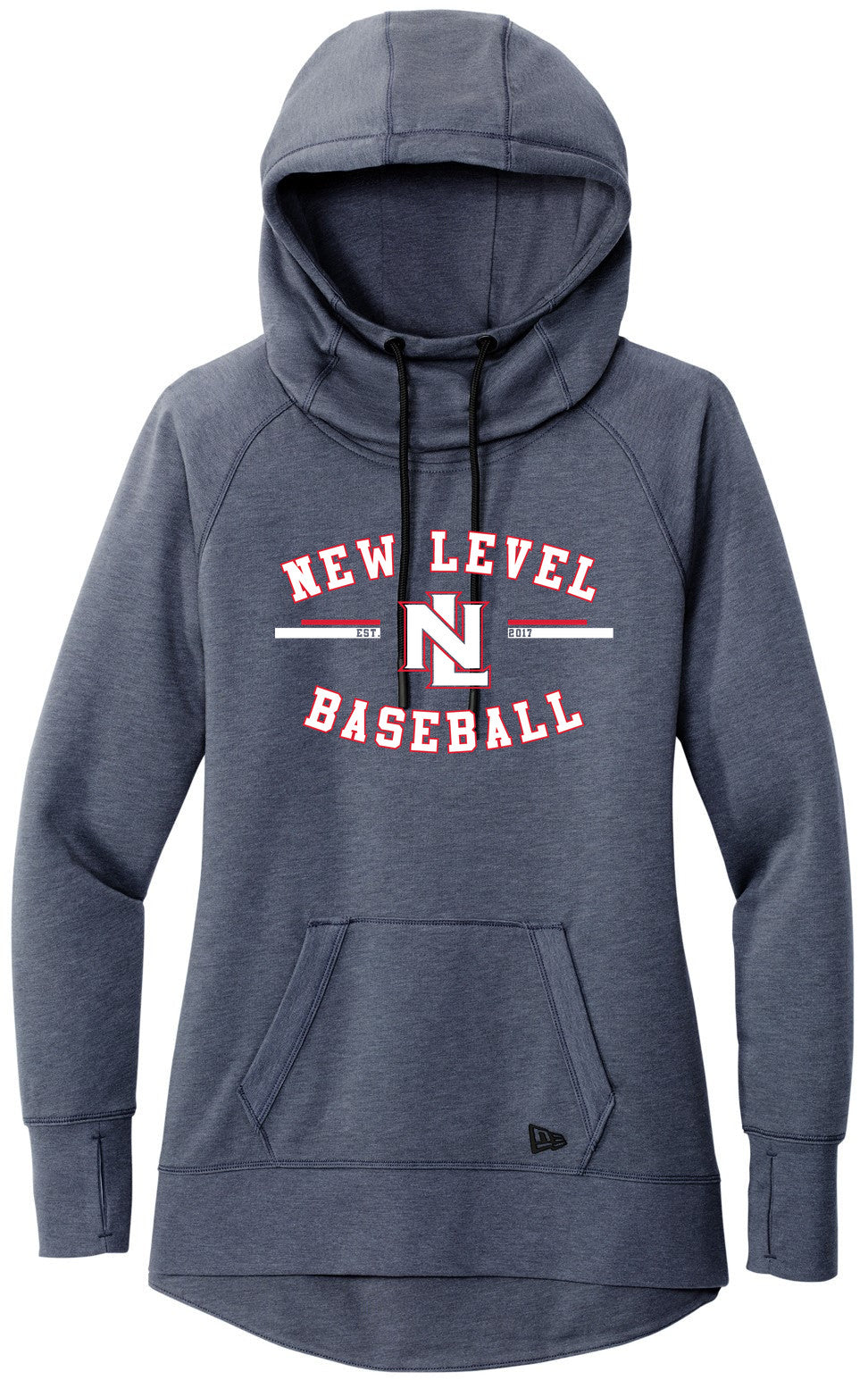 New Era Women's Tri-Blend Fleece Hoodie