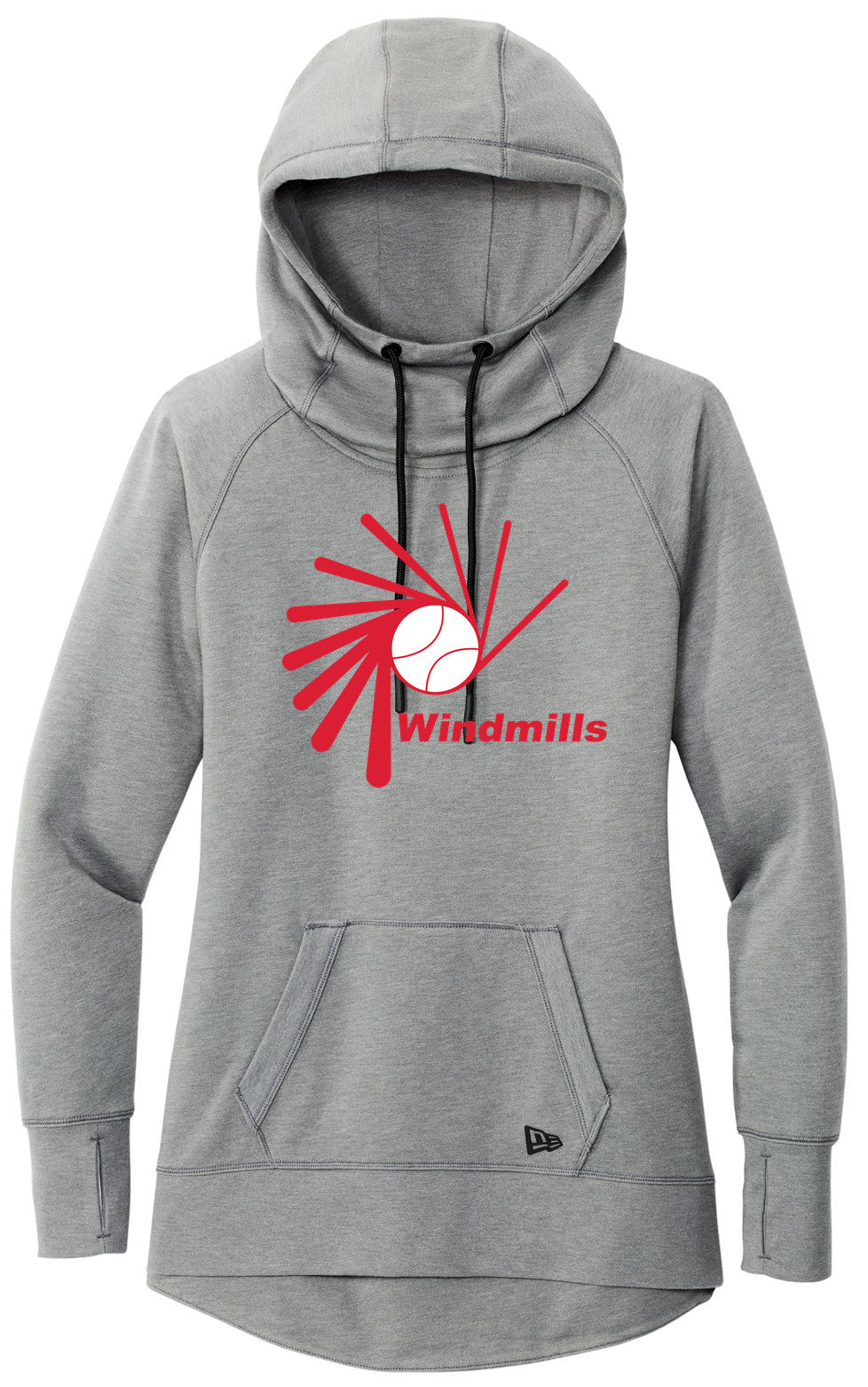 New Era Women's Tri-Blend Fleece Hoodie