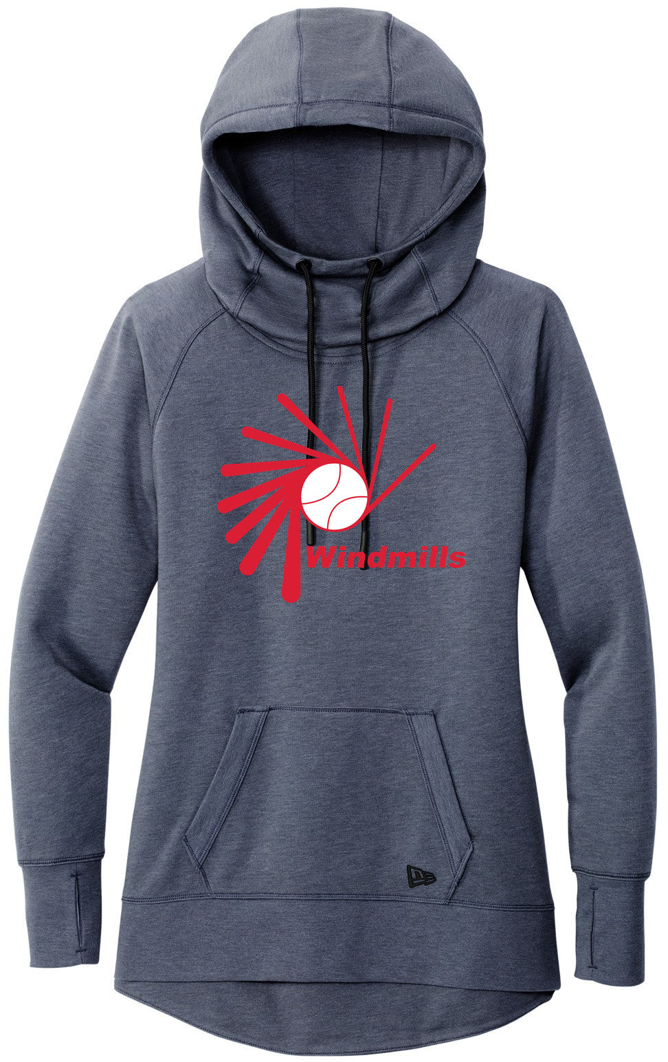 New Era Women's Tri-Blend Fleece Hoodie