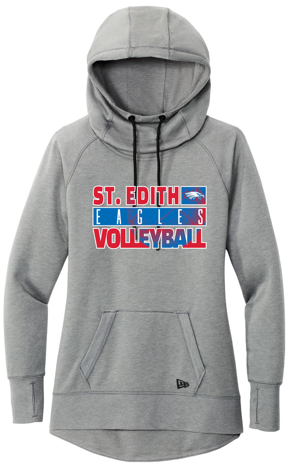 New Era Women's Tri-Blend Fleece Hoodie