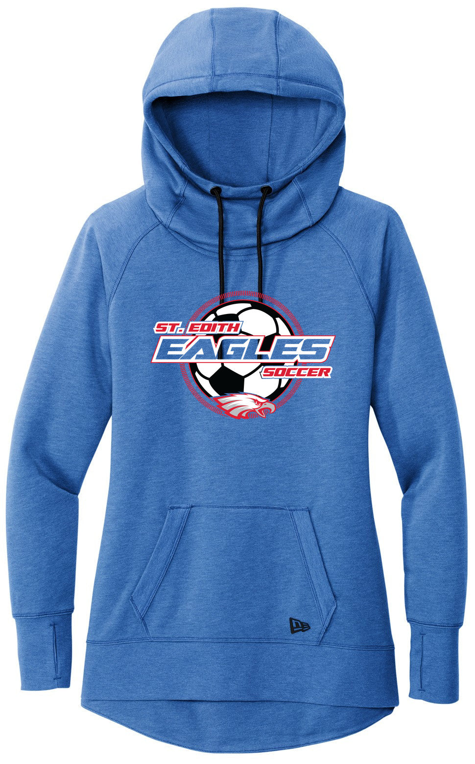 New Era Women's Tri-Blend Fleece Hoodie
