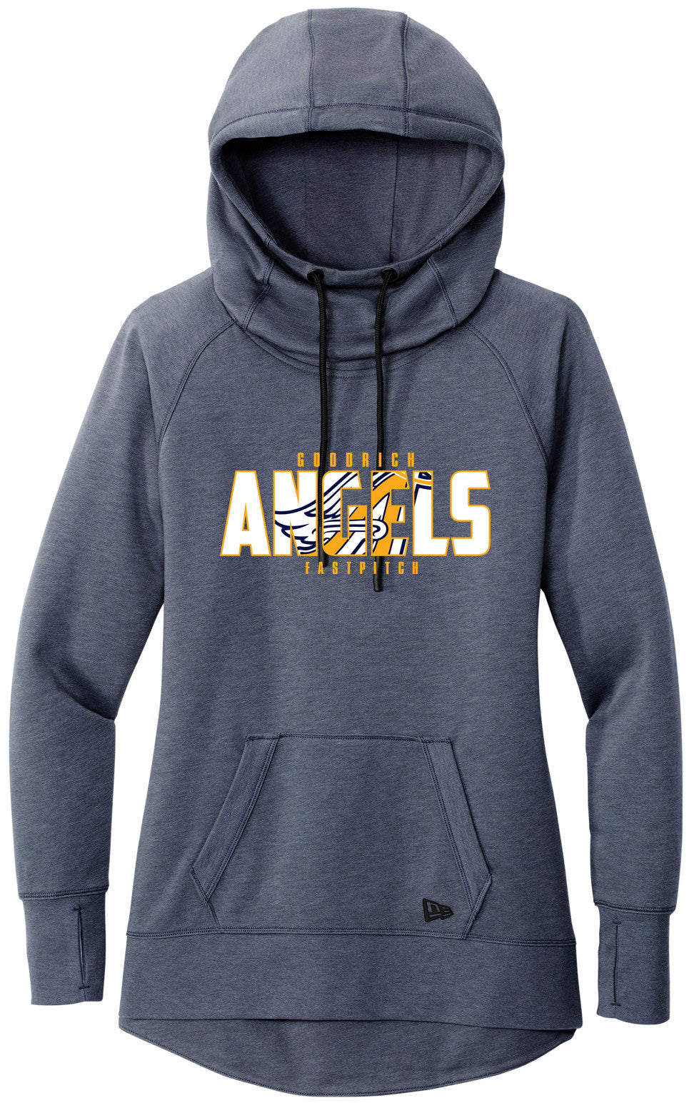 New Era Women's Tri-Blend Fleece Hoodie
