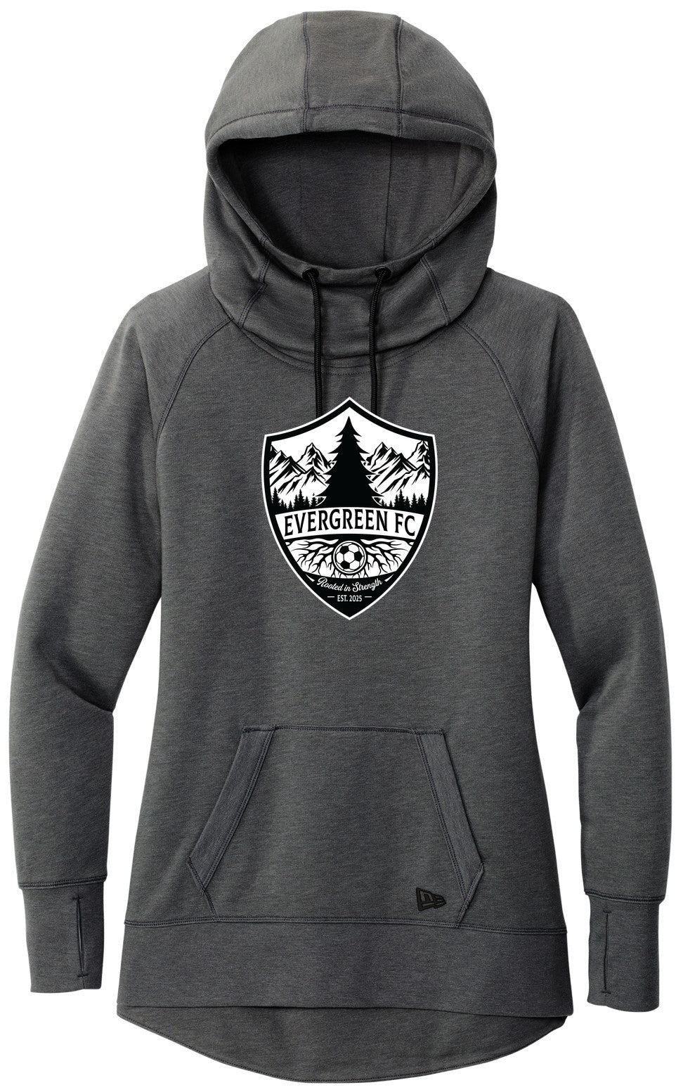 New Era Women's Tri-Blend Fleece Hoodie