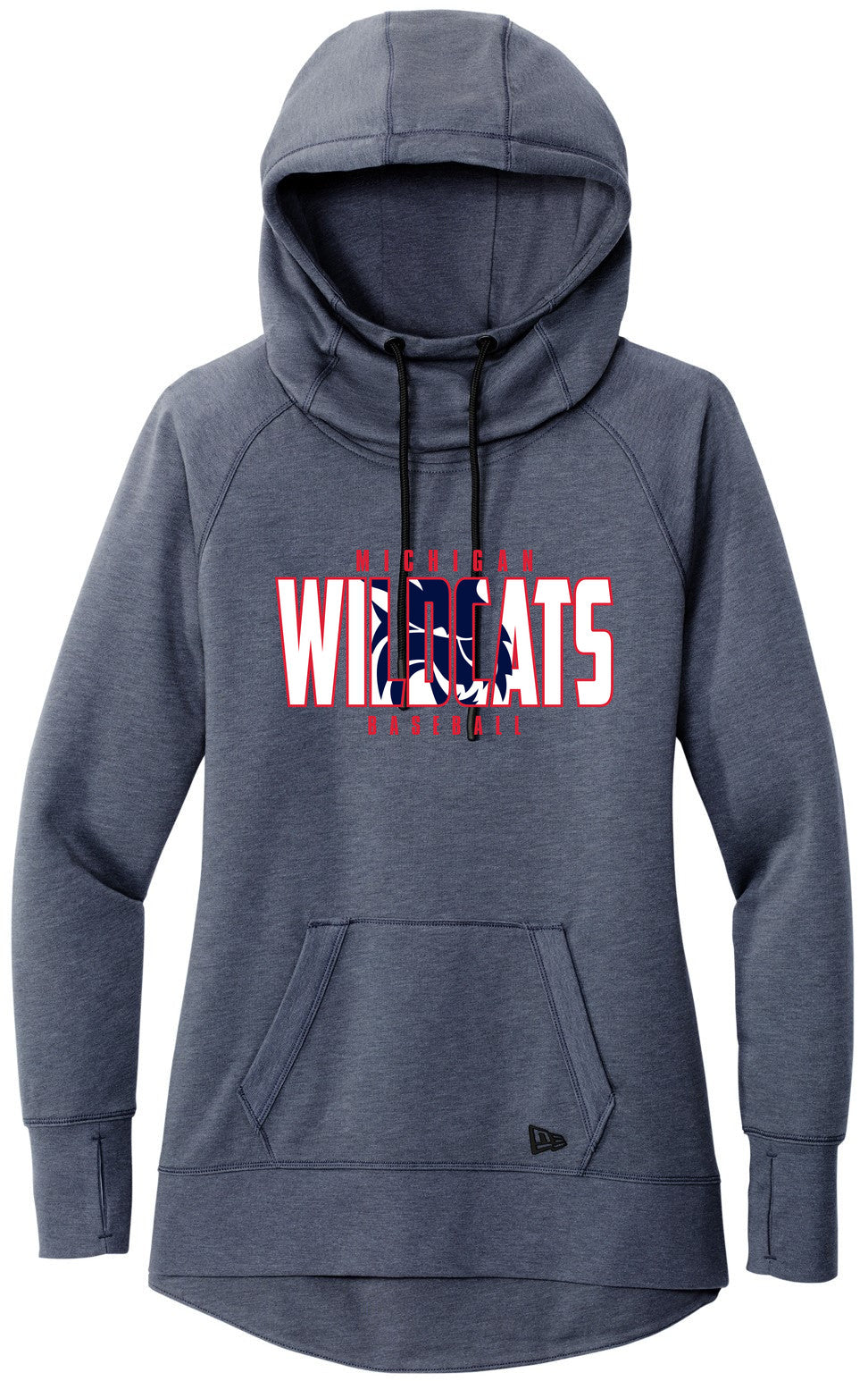 New Era Women's Tri-Blend Fleece Hoodie