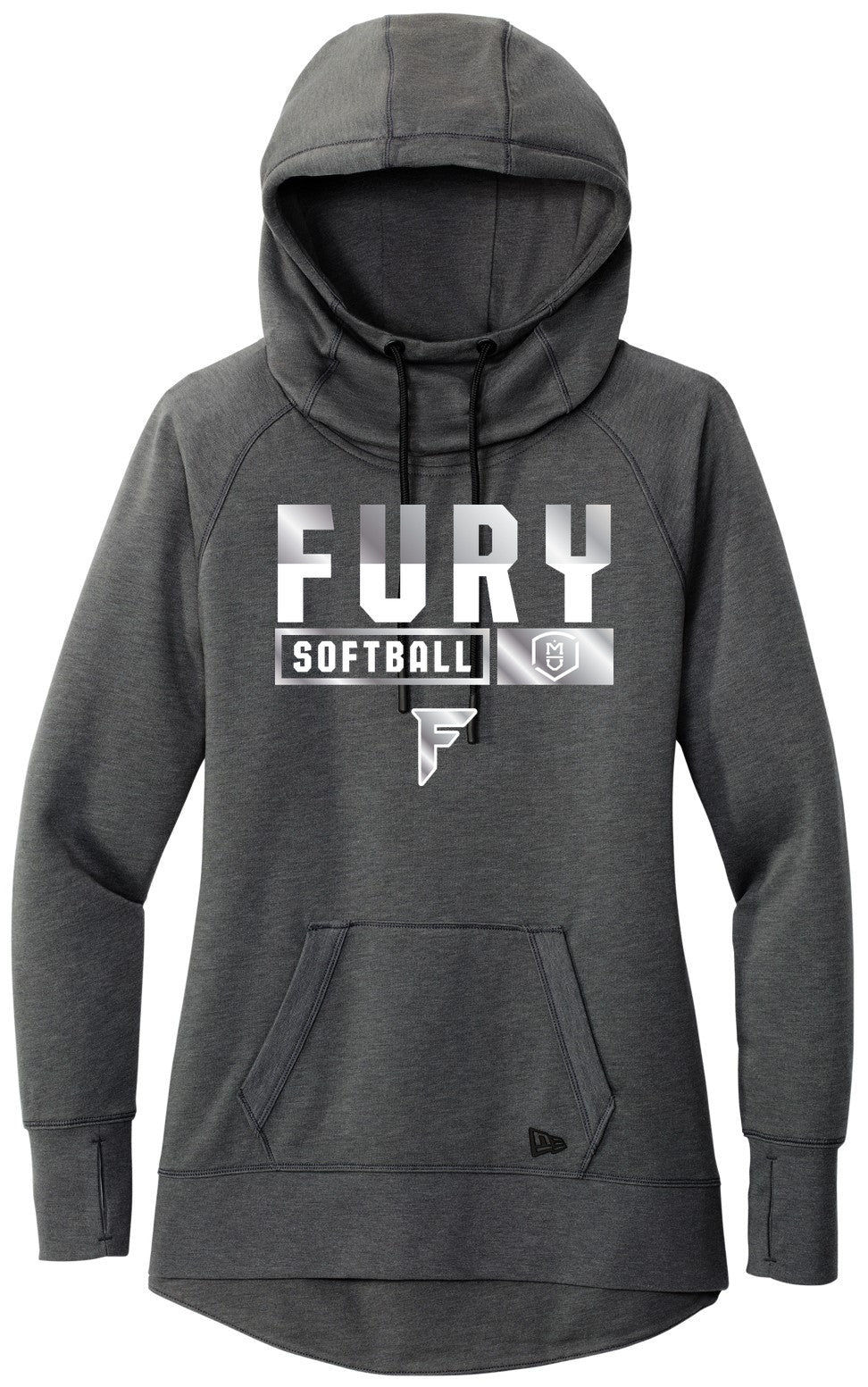 New Era Women's Tri-Blend Fleece Hoodie