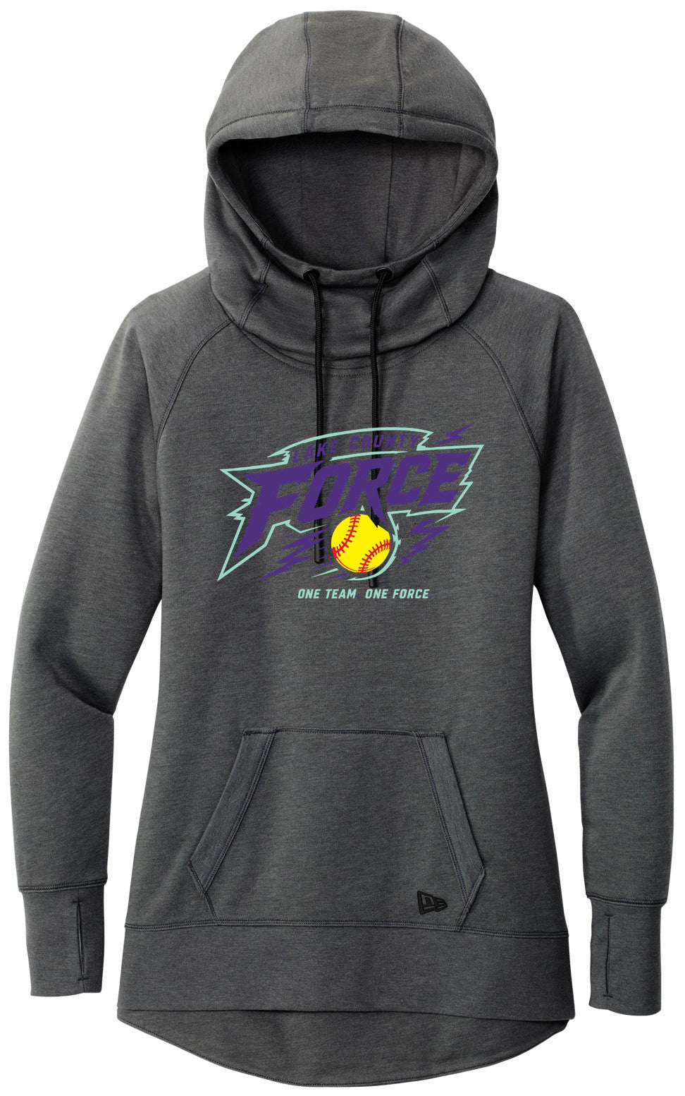 New Era Women's Tri-Blend Fleece Hoodie