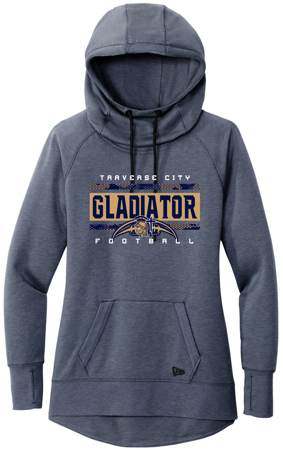 New Era Women's Tri-Blend Fleece Hoodie