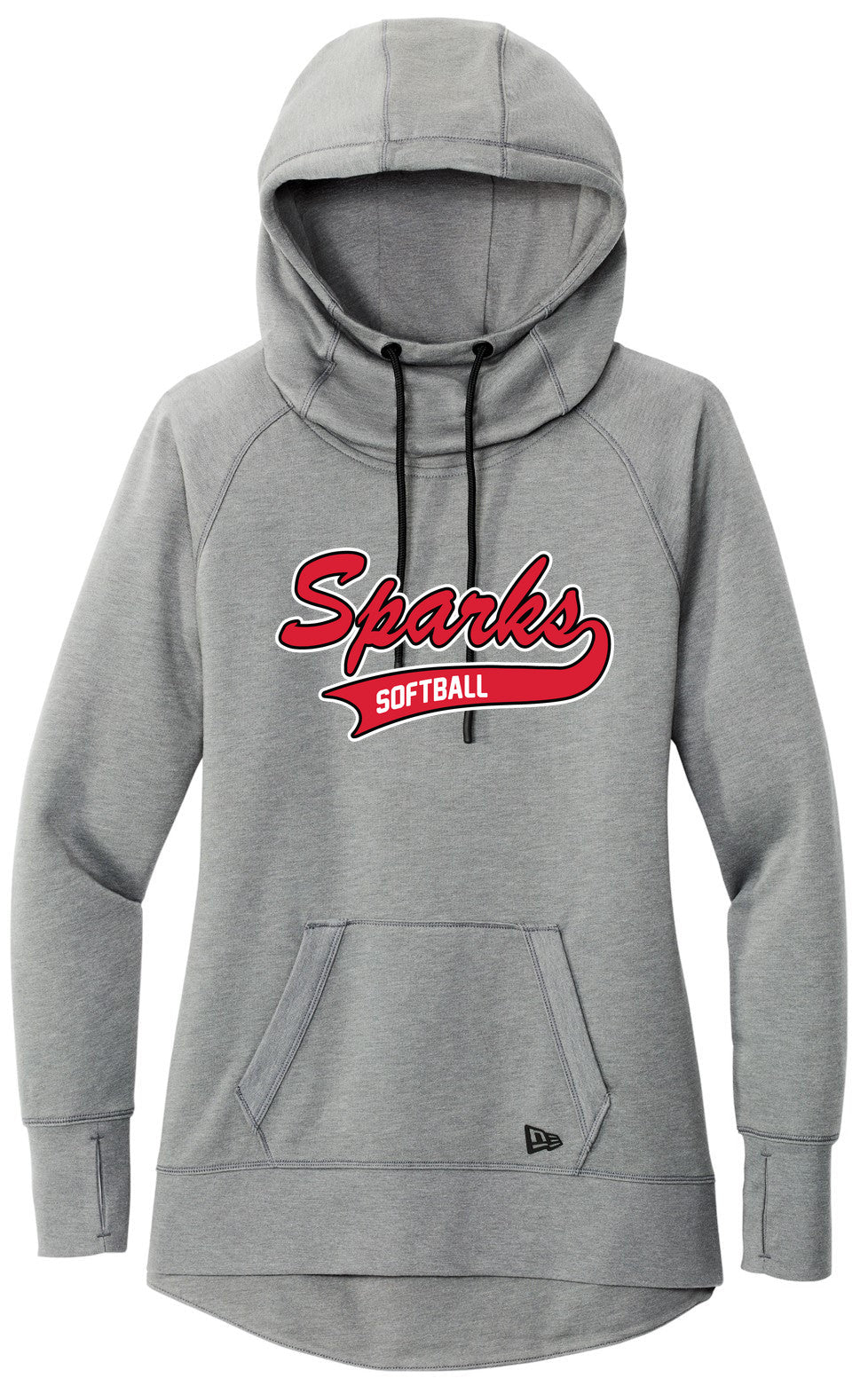 New Era Women's Tri-Blend Fleece Hoodie