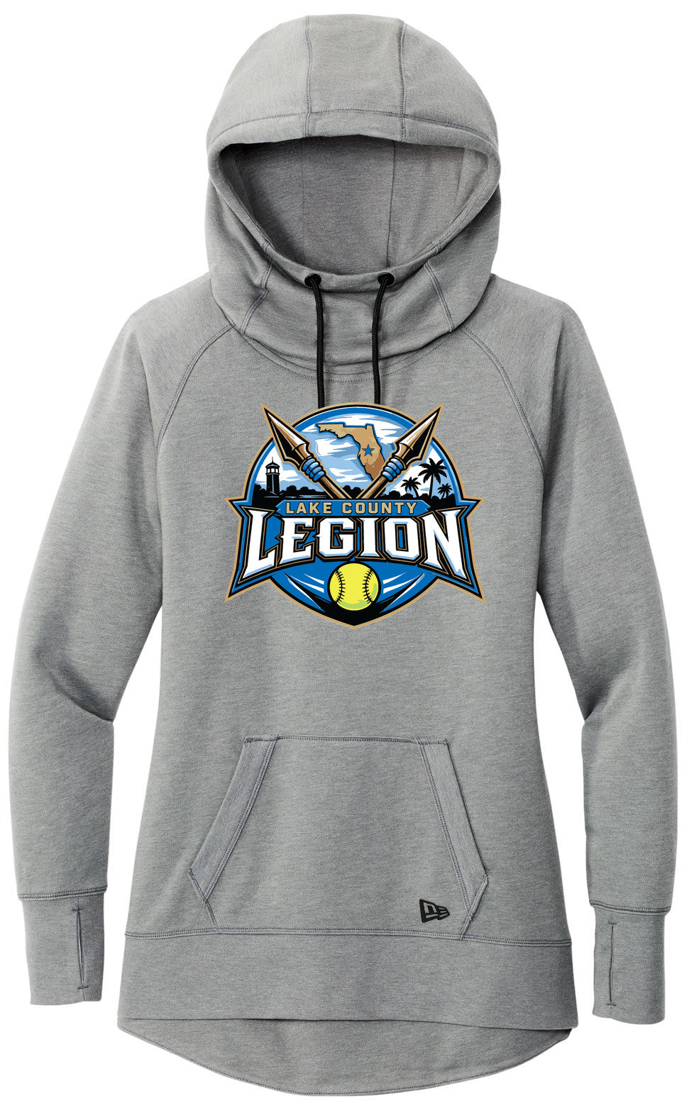 New Era Women's Tri-Blend Fleece Hoodie