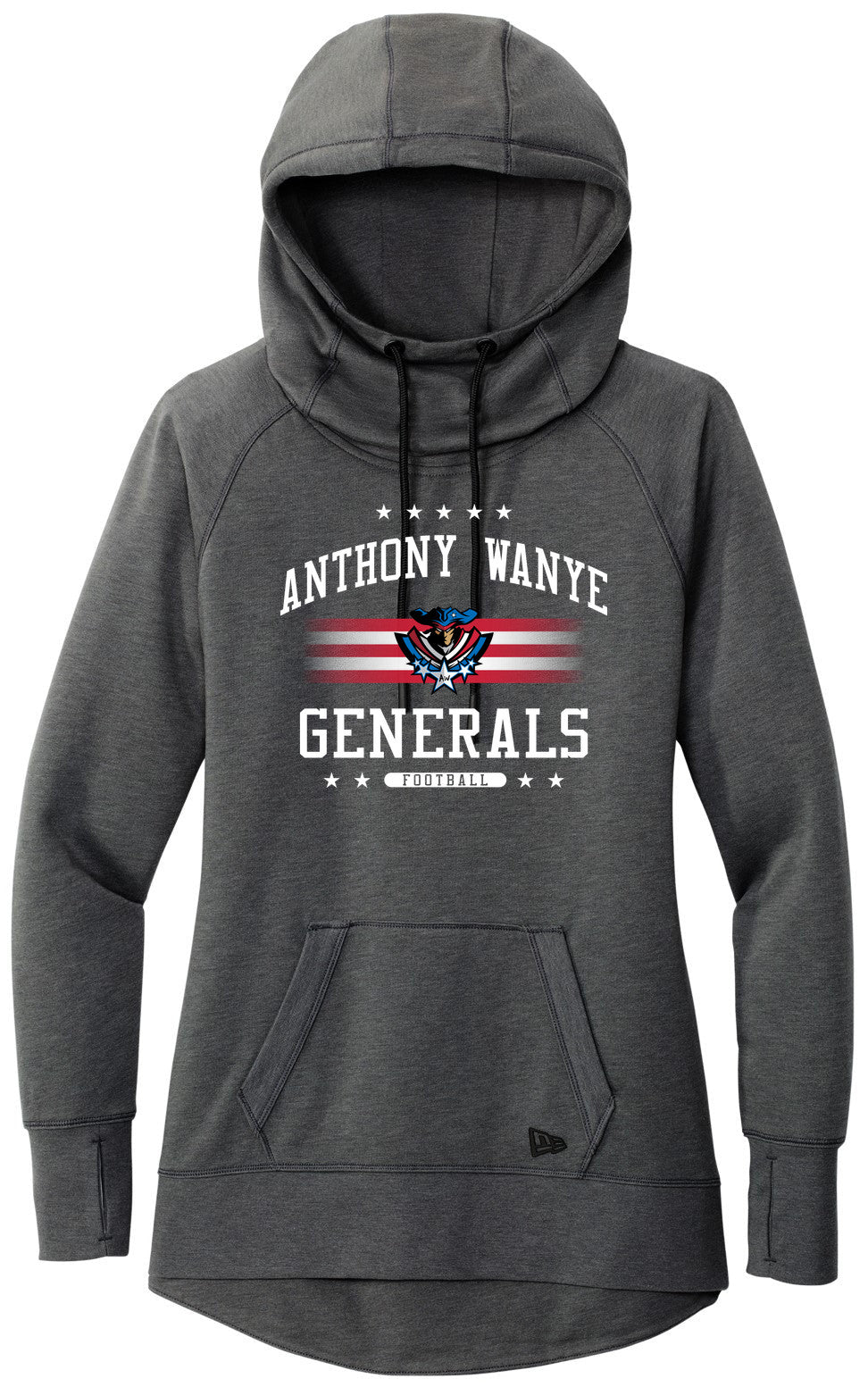 New Era Women's Tri-Blend Fleece Hoodie