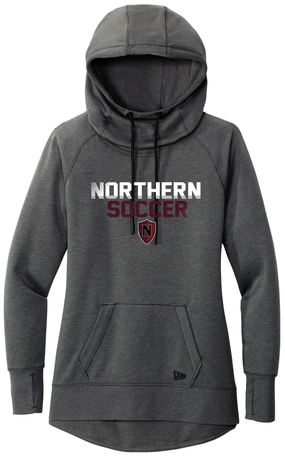 New Era Women's Tri-Blend Fleece Hoodie