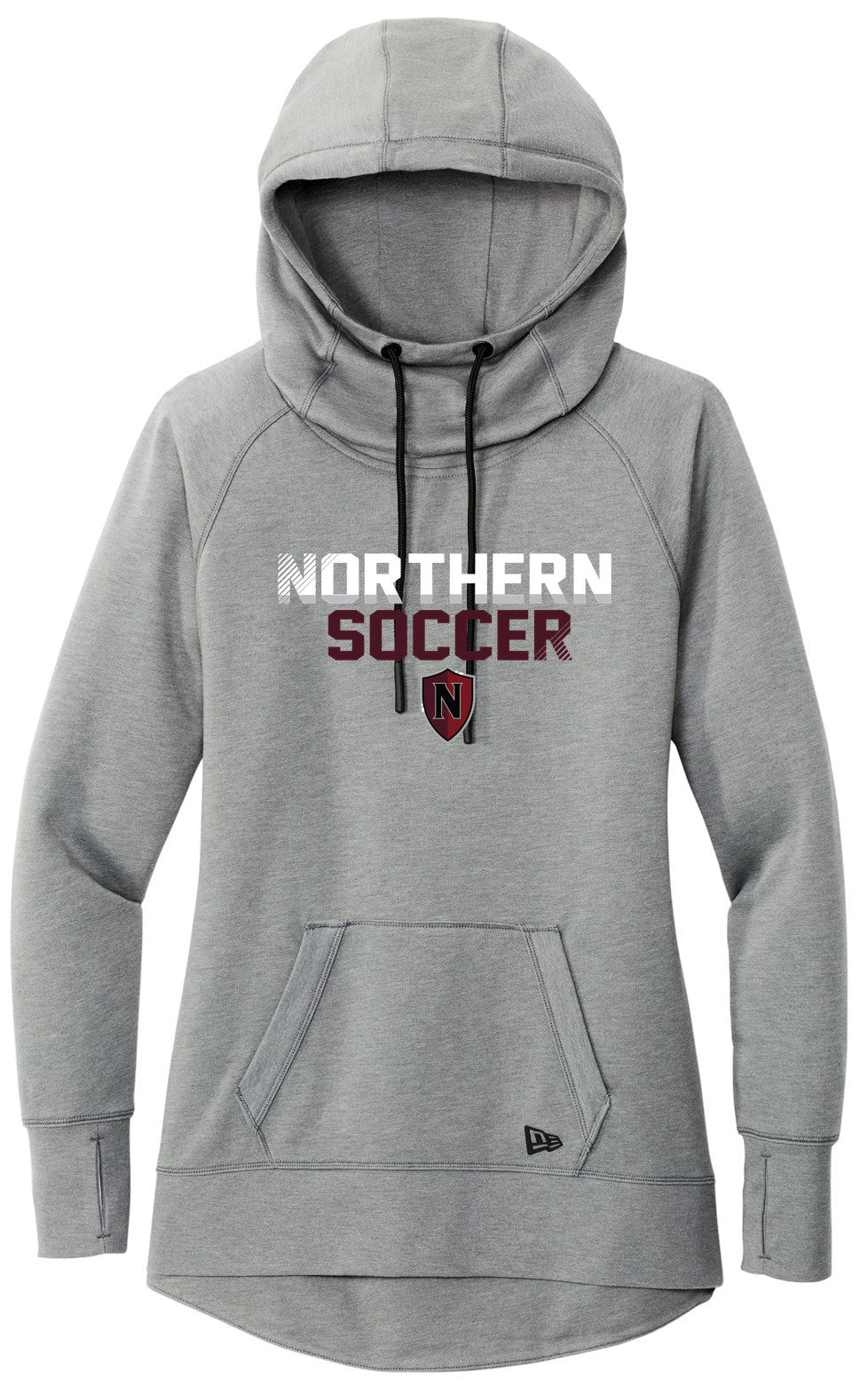 New Era Women's Tri-Blend Fleece Hoodie