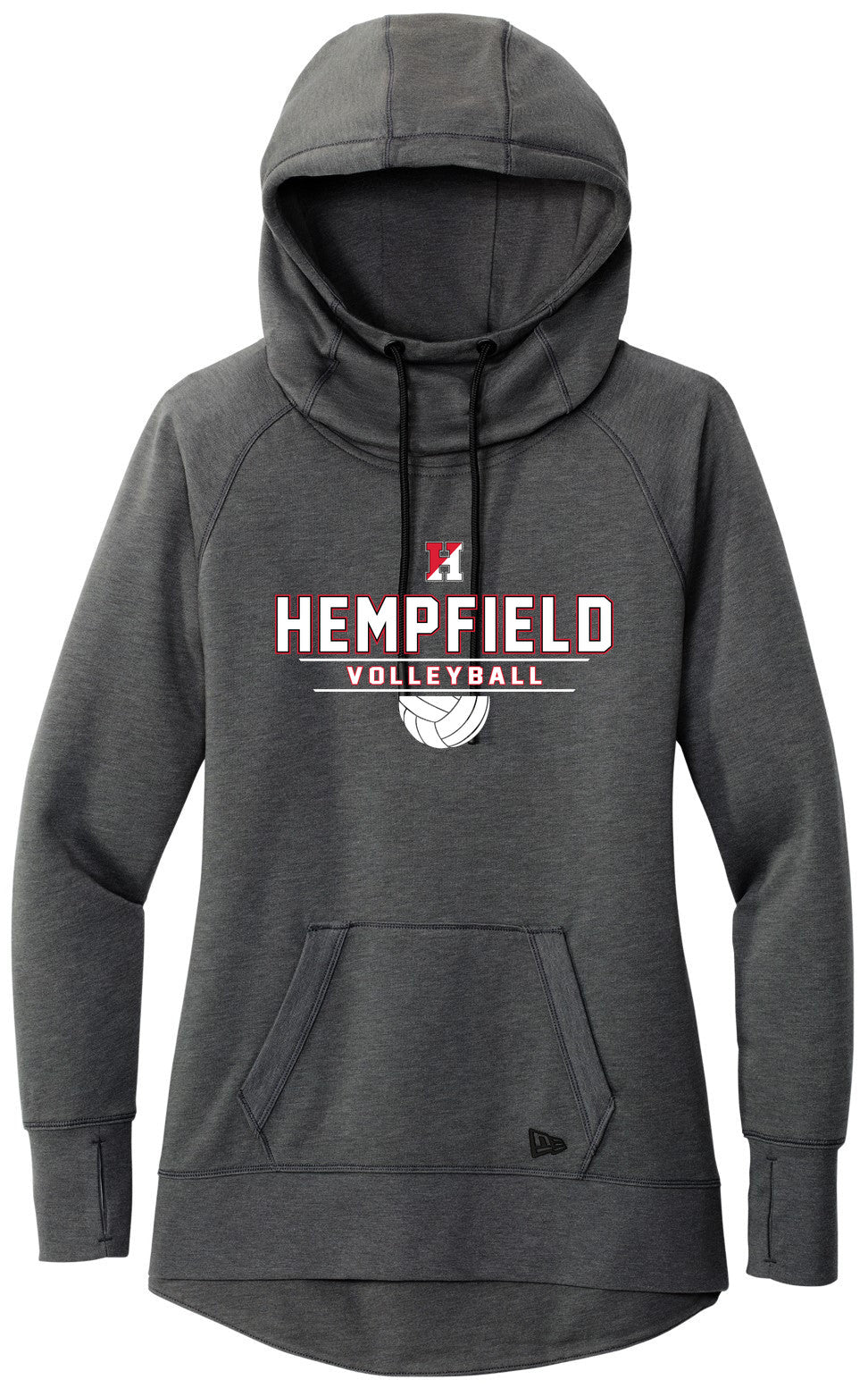 New Era Women's Tri-Blend Fleece Hoodie