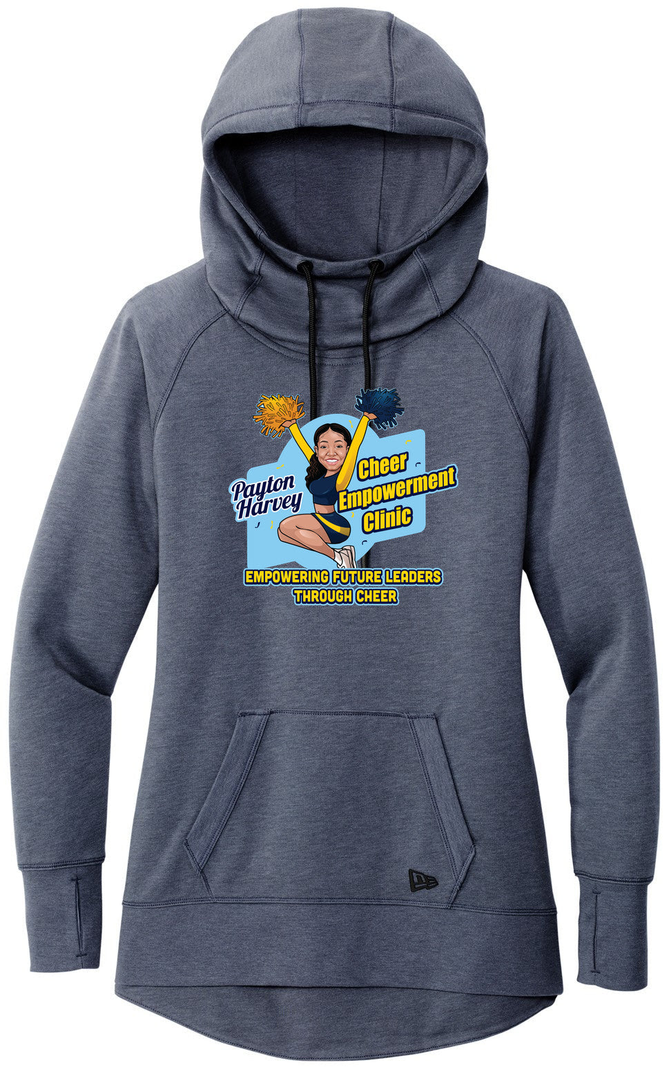 New Era Women's Tri-Blend Fleece Hoodie
