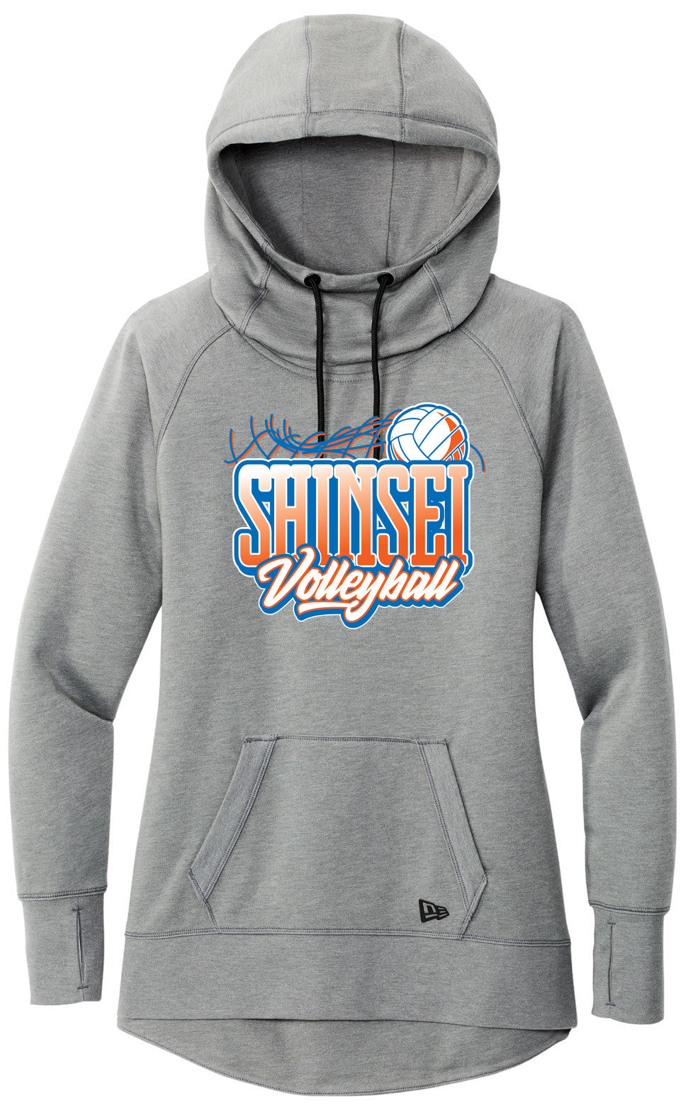 New Era Women's Tri-Blend Fleece Hoodie