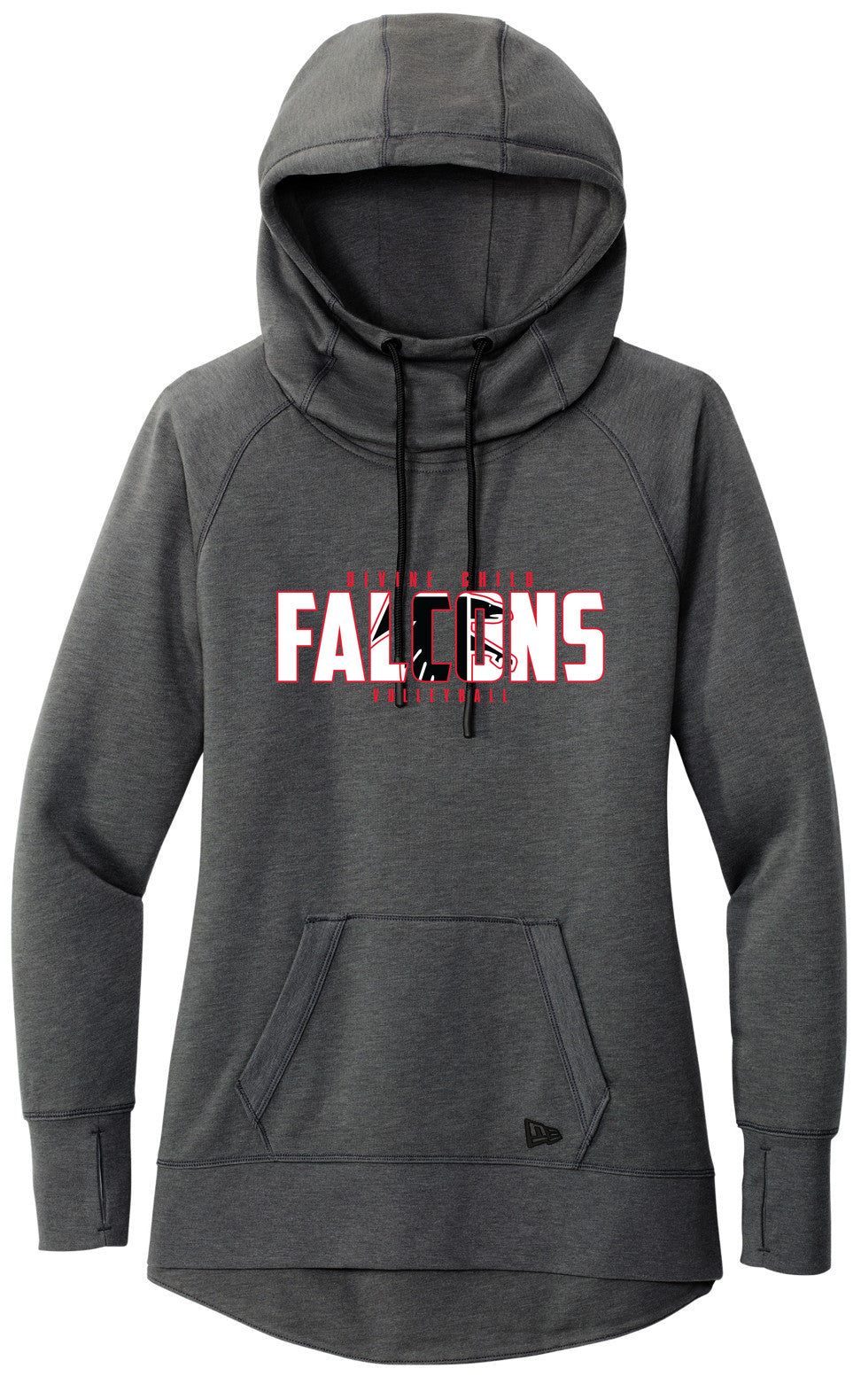 New Era Women's Tri-Blend Fleece Hoodie