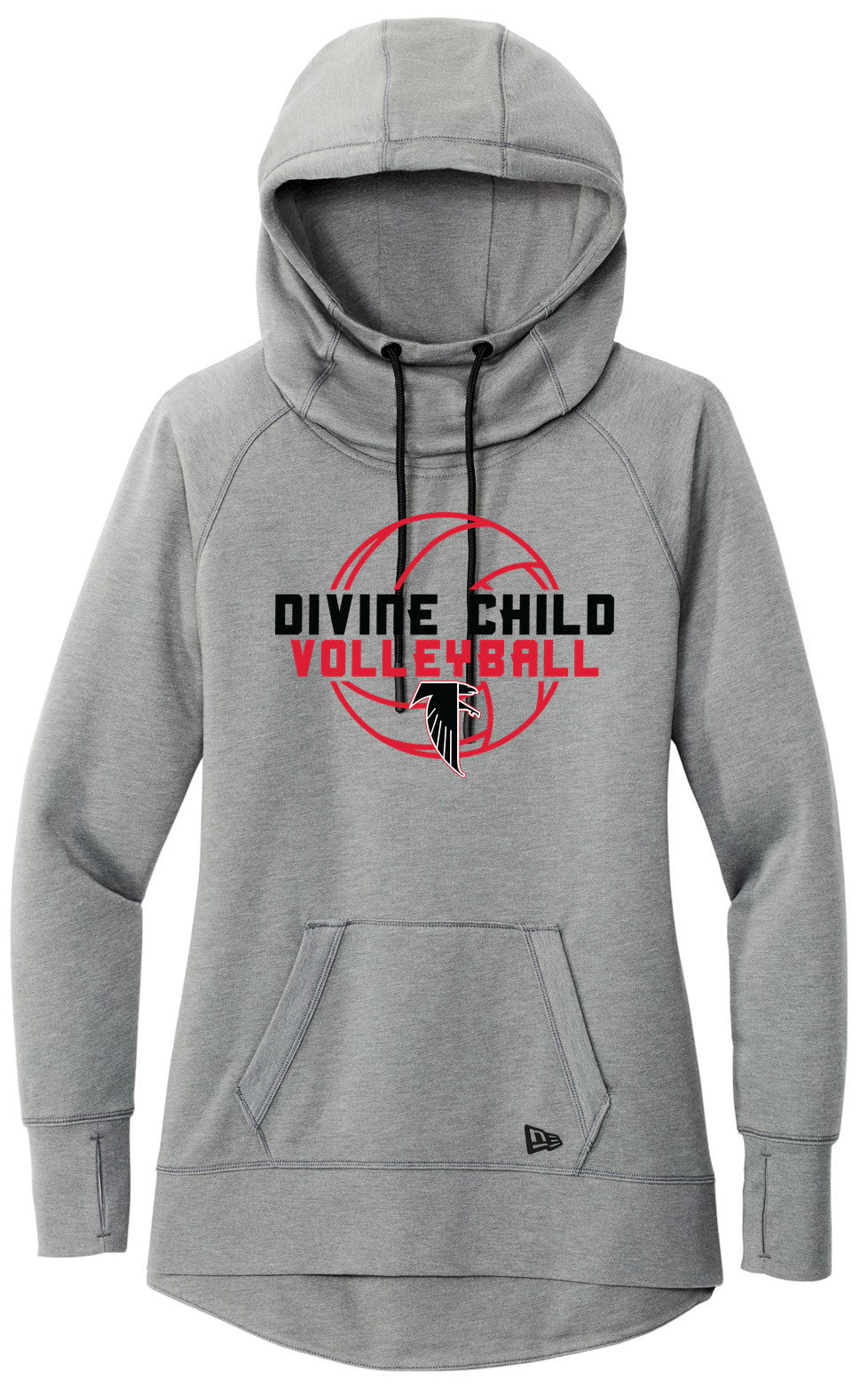 New Era Women's Tri-Blend Fleece Hoodie