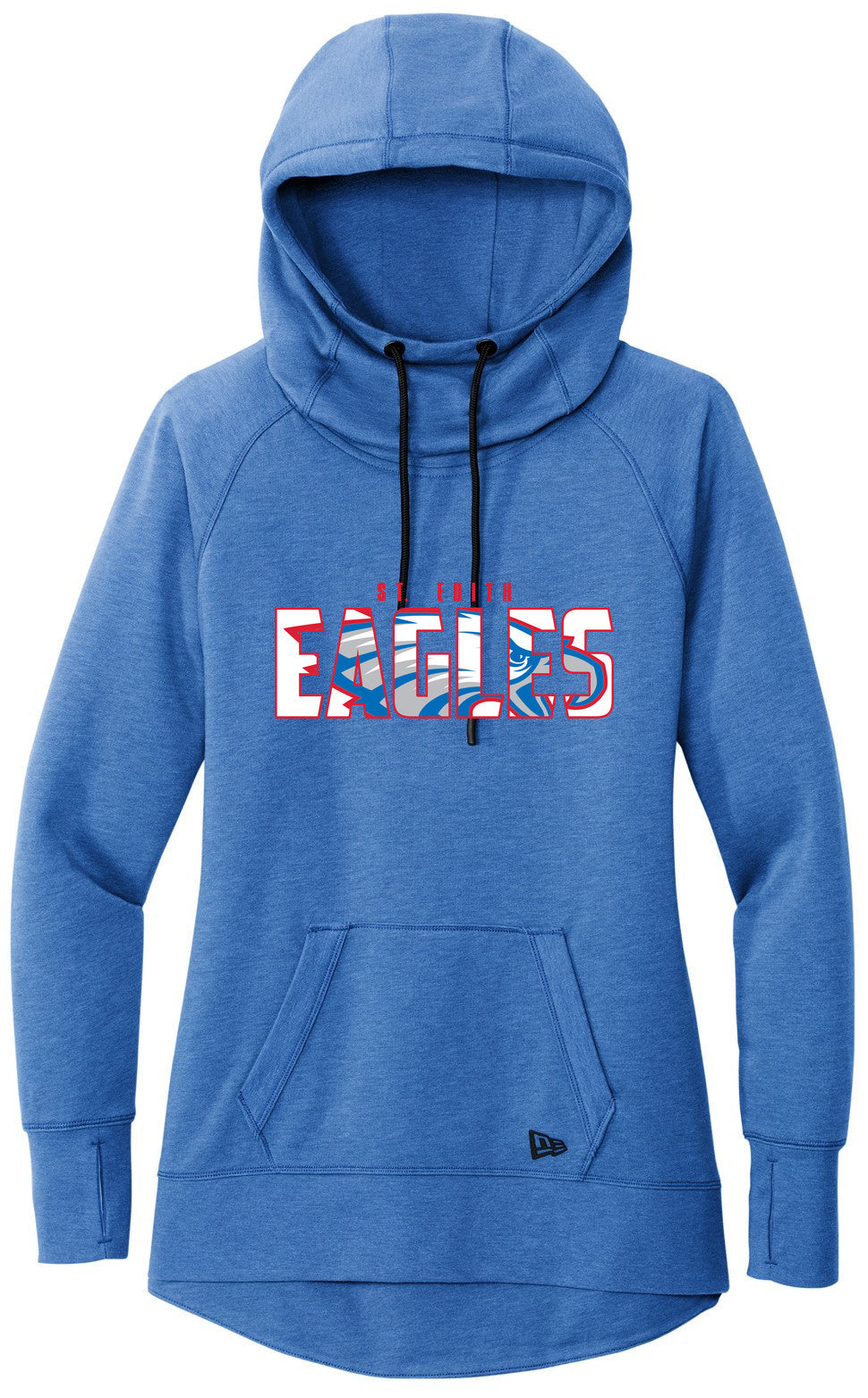 New Era Women's Tri-Blend Fleece Hoodie