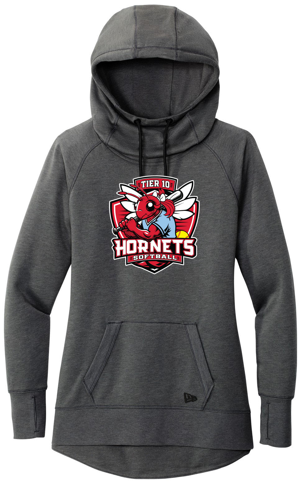 New Era Women's Tri-Blend Fleece Hoodie