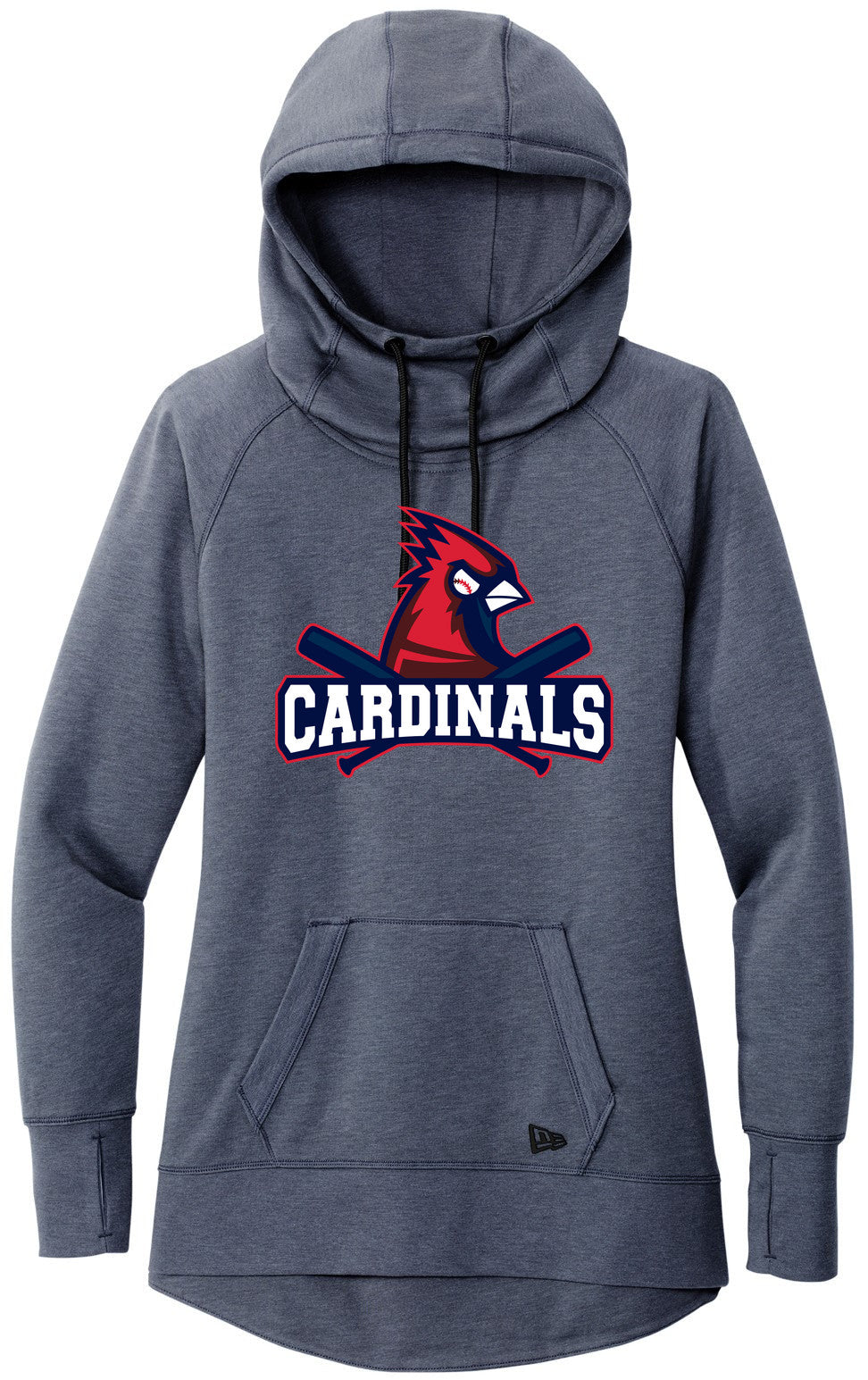 New Era Women's Tri-Blend Fleece Hoodie