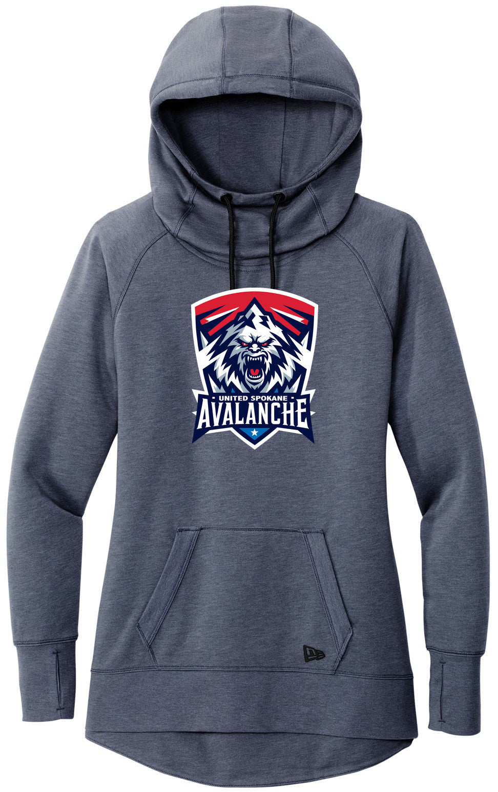 New Era Women's Tri-Blend Fleece Hoodie
