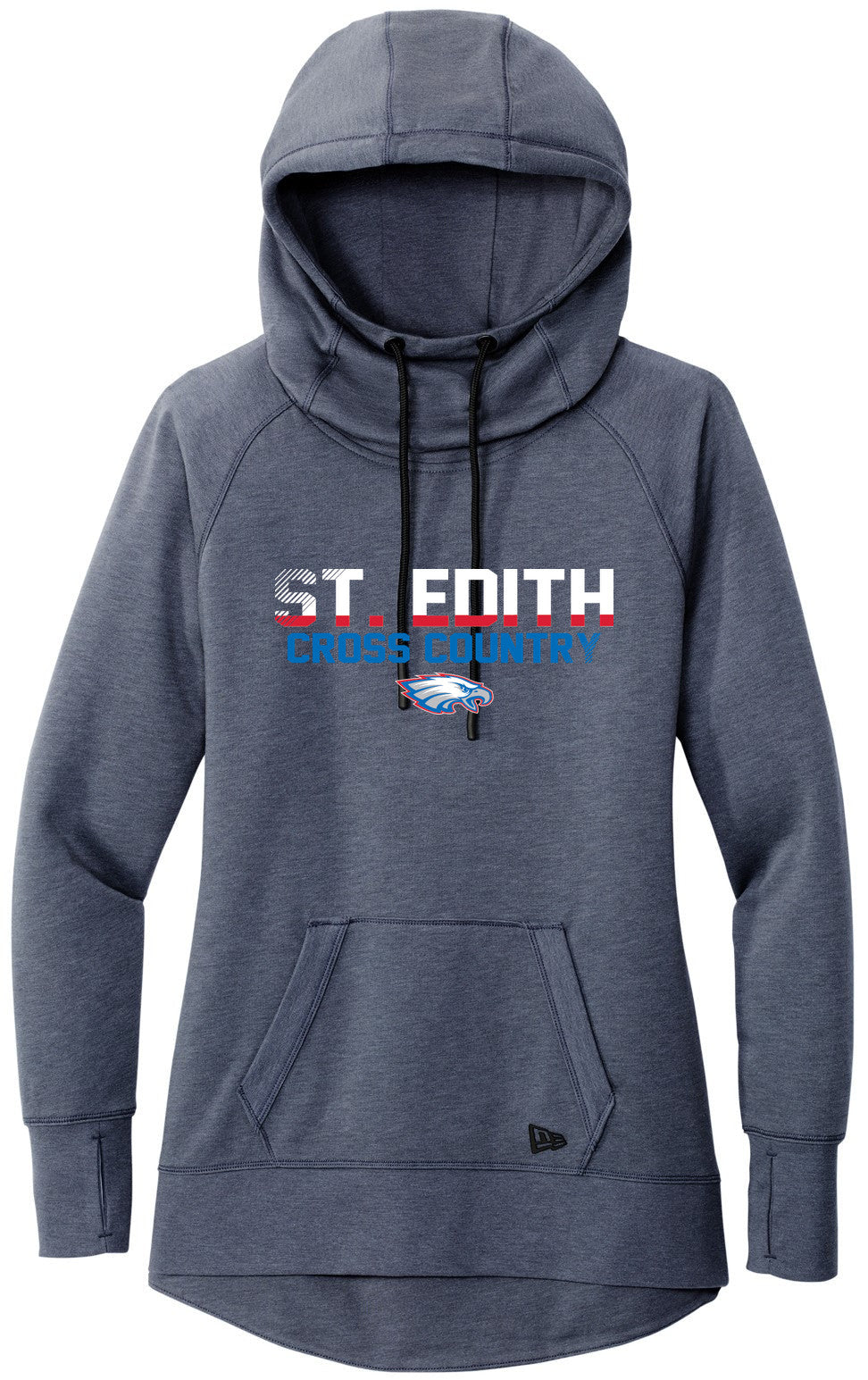 New Era Women's Tri-Blend Fleece Hoodie