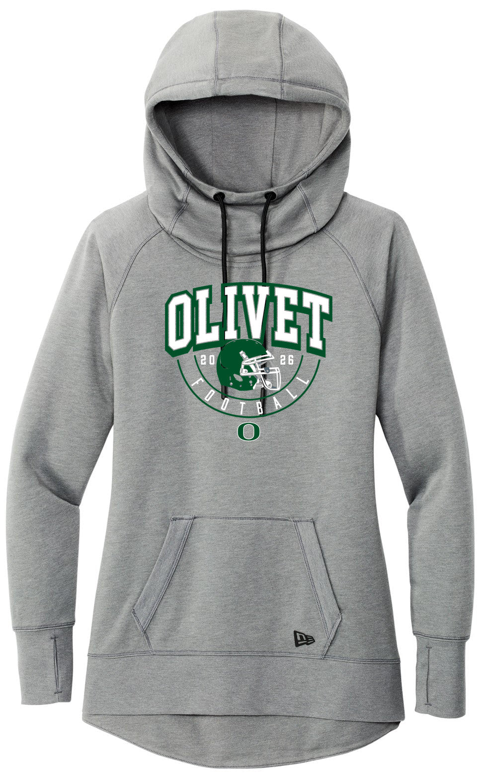 New Era Women's Tri-Blend Fleece Hoodie