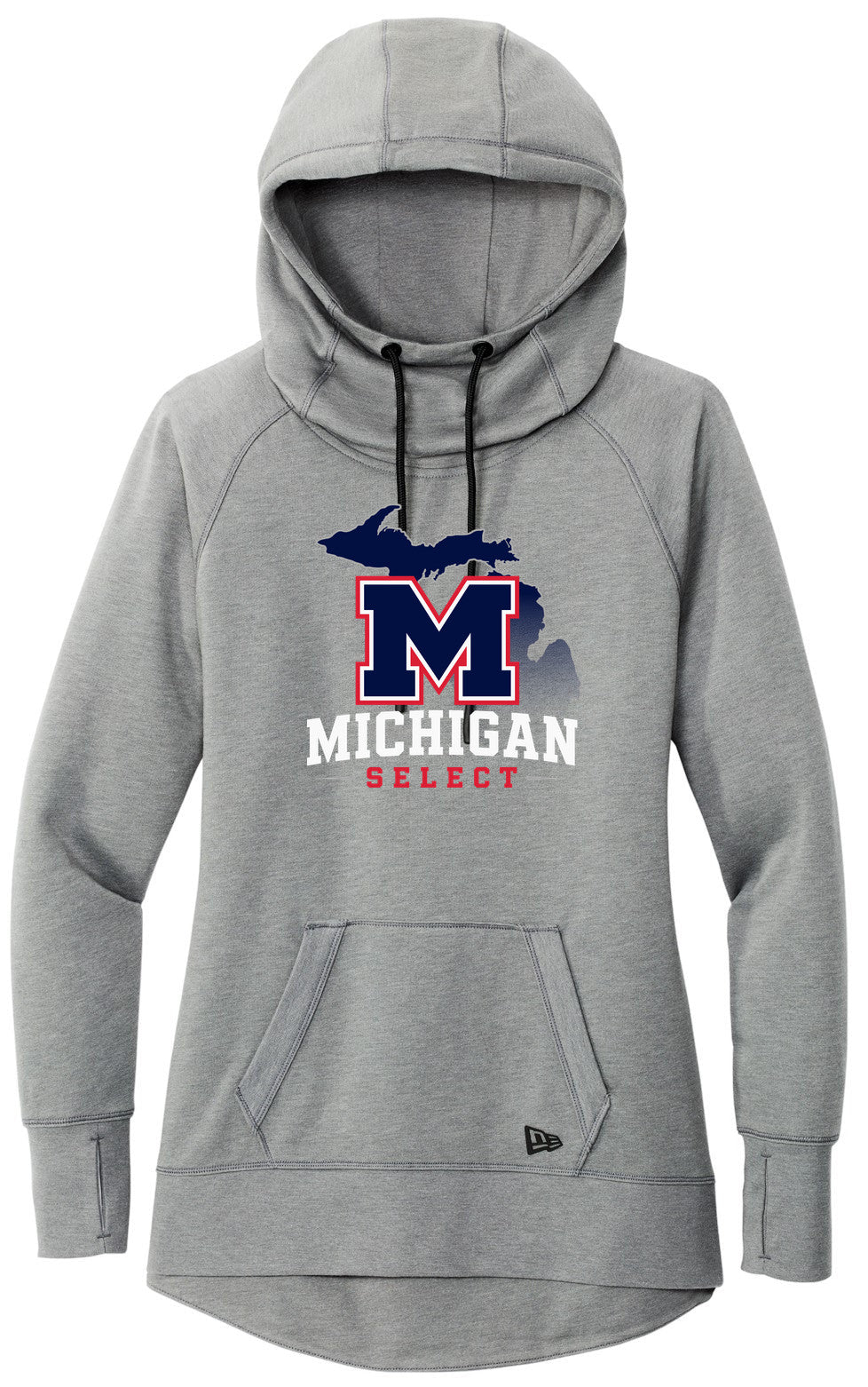 New Era Women's Tri-Blend Fleece Hoodie
