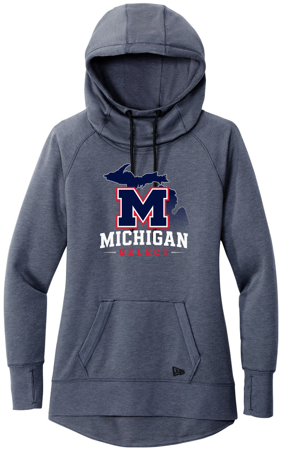 New Era Women's Tri-Blend Fleece Hoodie