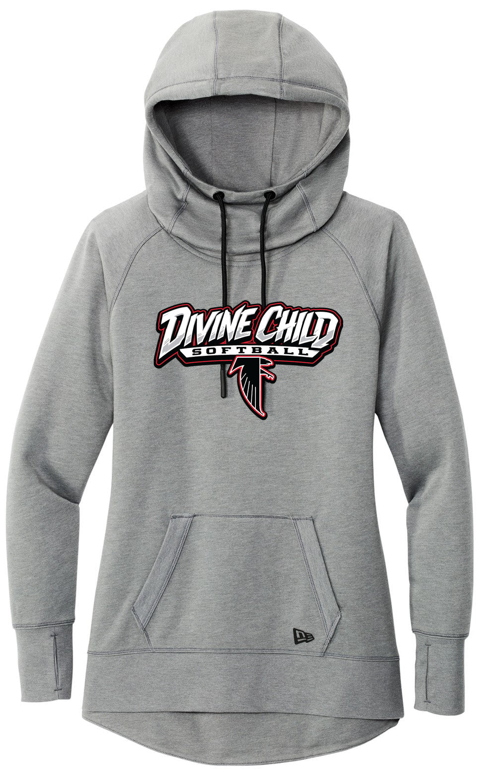 New Era Women's Tri-Blend Fleece Hoodie