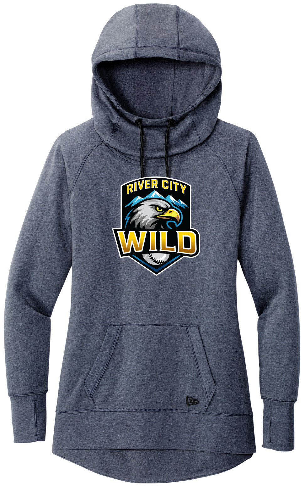 New Era Women's Tri-Blend Fleece Hoodie