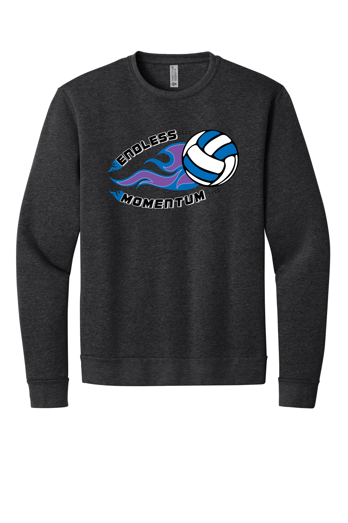 Next Level Adult Malibu Crewneck Sweatshirt